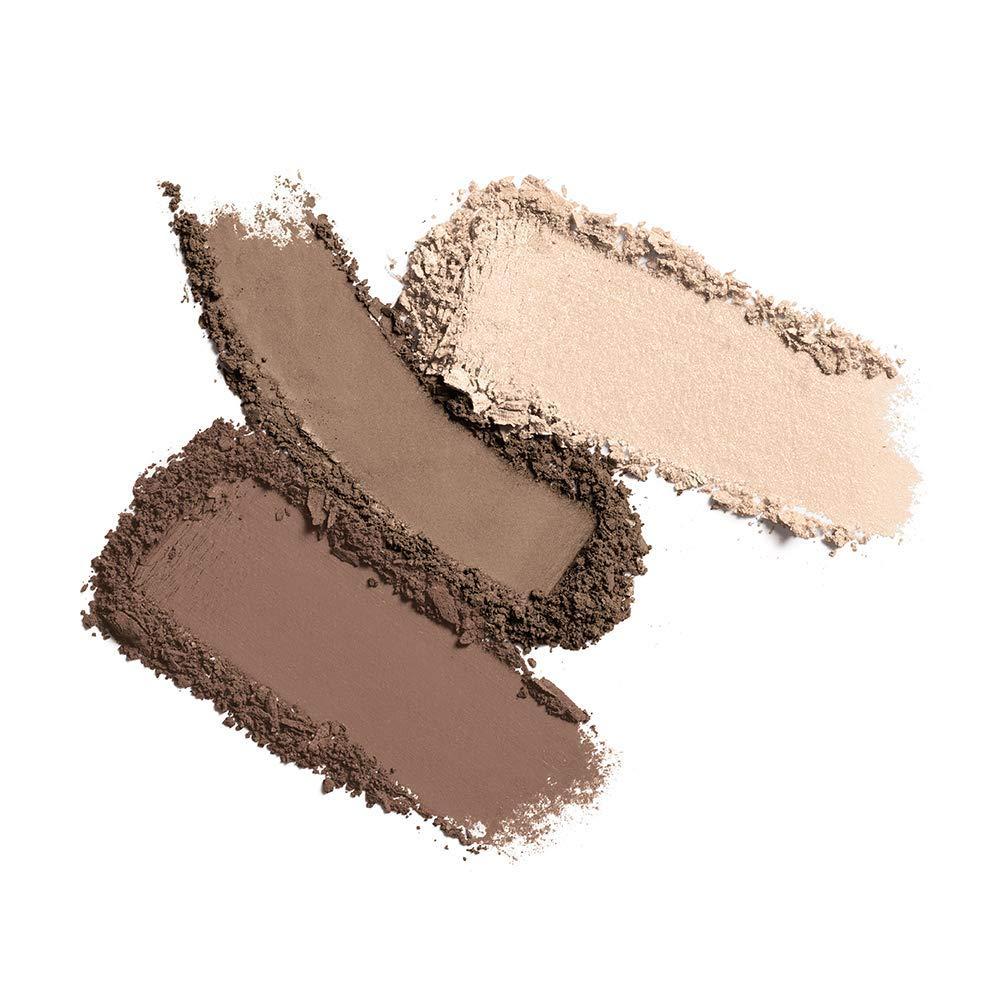 imageCOVERGIRL Easy Breezy Brow Powder Kit three shades brow definer professional doubleended angled brush effortlessPackaging May VaryRICH BROWN