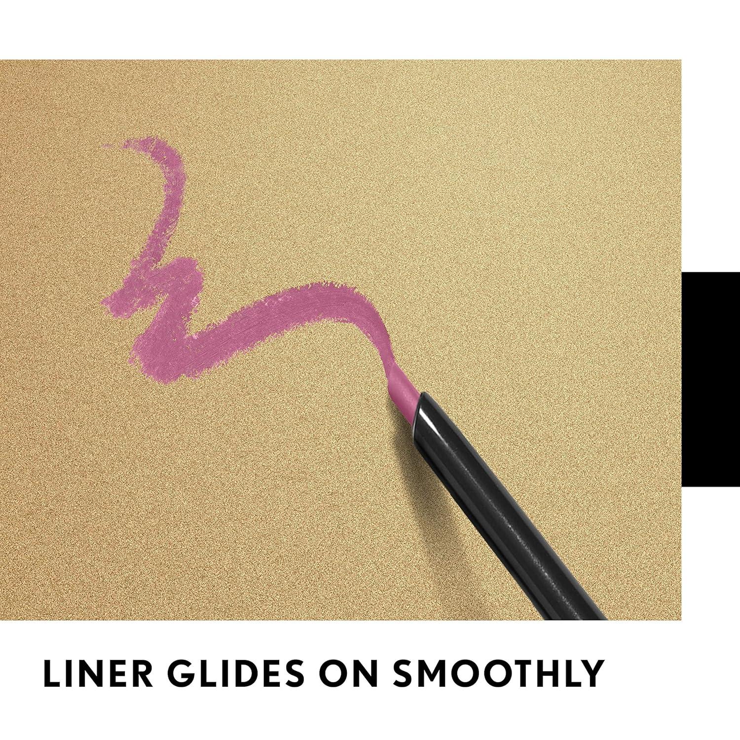 imageCOVERGIRL Exhibitionist AllDay Lip Liner Retractable Tip Easy application Smudge Transfer Mask Proof 100 CrueltyFreeGarnet Red 225