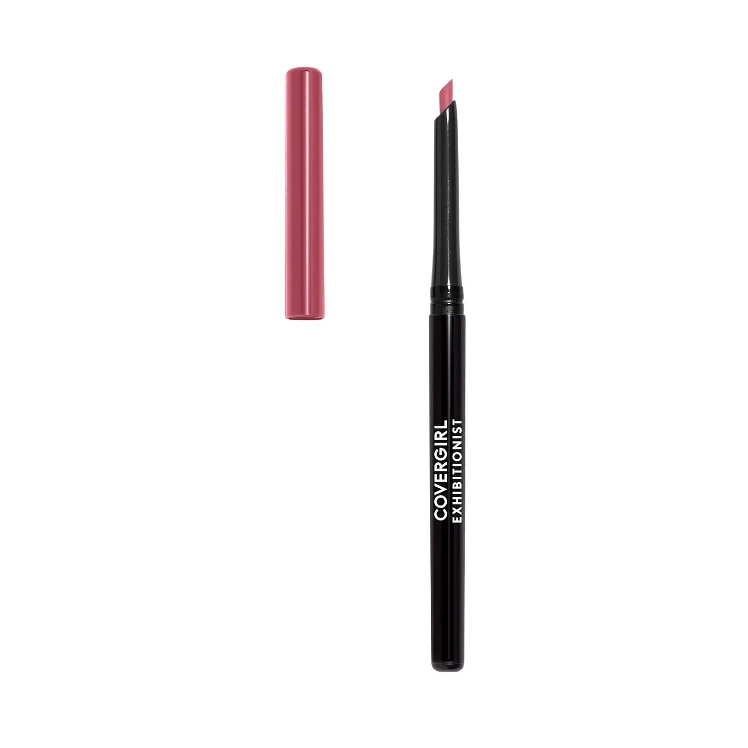 imageCOVERGIRL Exhibitionist AllDay Lip Liner Retractable Tip Easy application Smudge Transfer Mask Proof 100 CrueltyFreePlum Partner