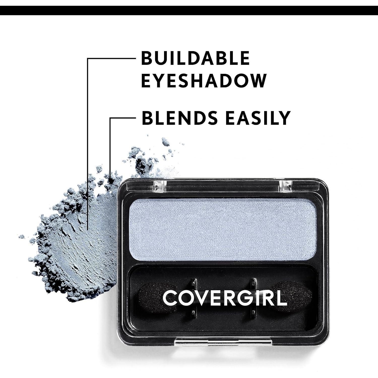 imageCOVERGIRL Eye Enhancers 1Kit Eyeshadow silky sheer formula double ended applicator 100 Crueltyfree