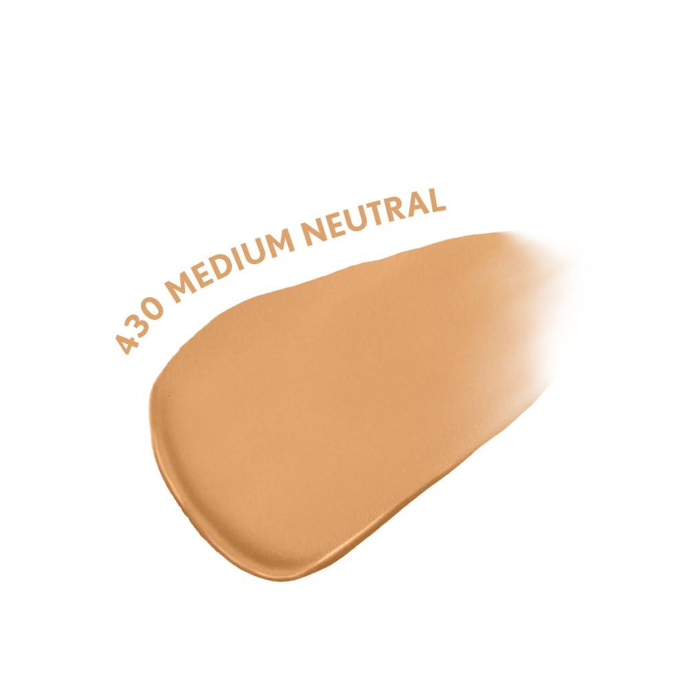 imageCOVERGIRL Clean Fresh Blurring Skin Tint with SPF 30 410 Fair Neutral Liquid Foundation Soft Matte Finish Smooths Brightens Blurs Pores Mineral Sunscreen Vegan FormulaSPF 430 Medium Neutral