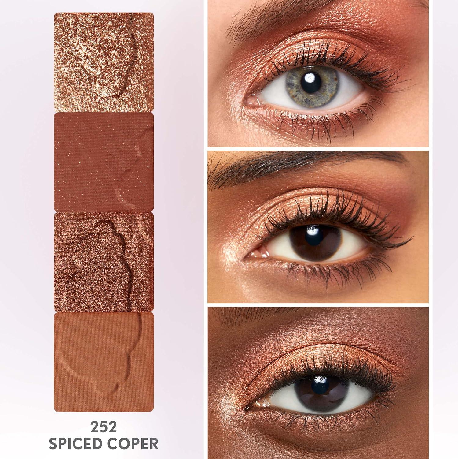 imageCOVERGIRL Clean Fresh Clean Color Eyeshadow Palette Shimmer Finish Vegan Formula Spiced Copper 4g 014 oz252 Spiced Copper