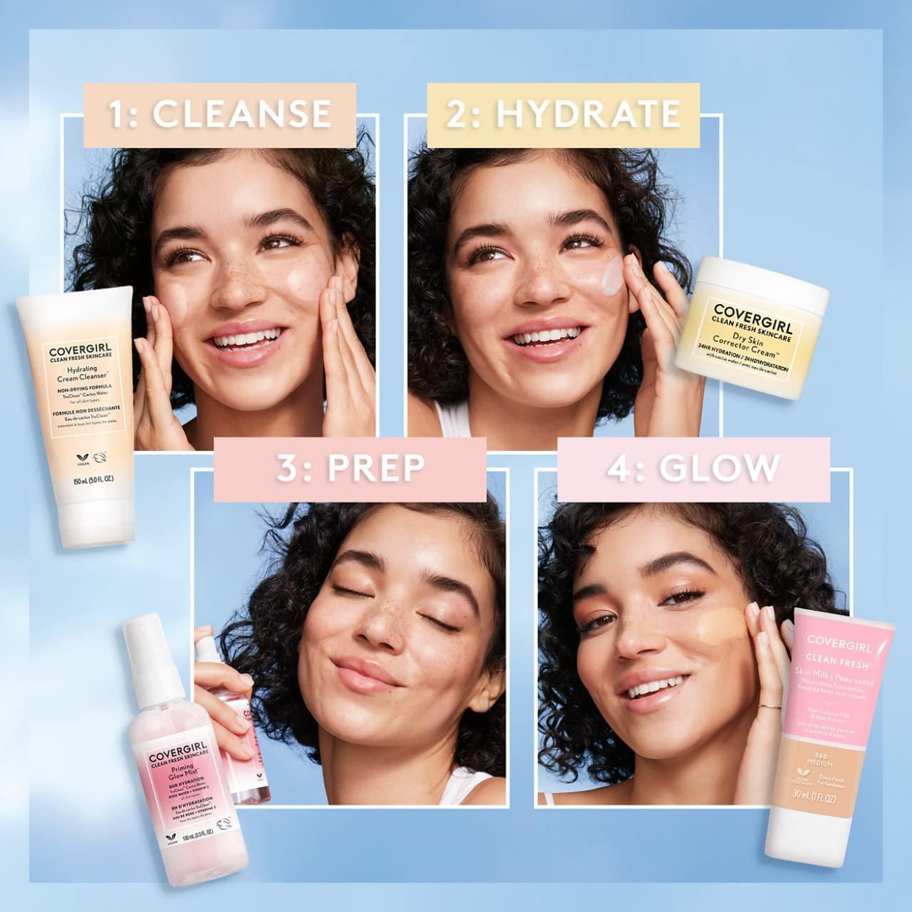 imageCOVERGIRL Clean Fresh Skincare Dry Skin Corrector Cream 20 Oz2 Ounce Pack of 1