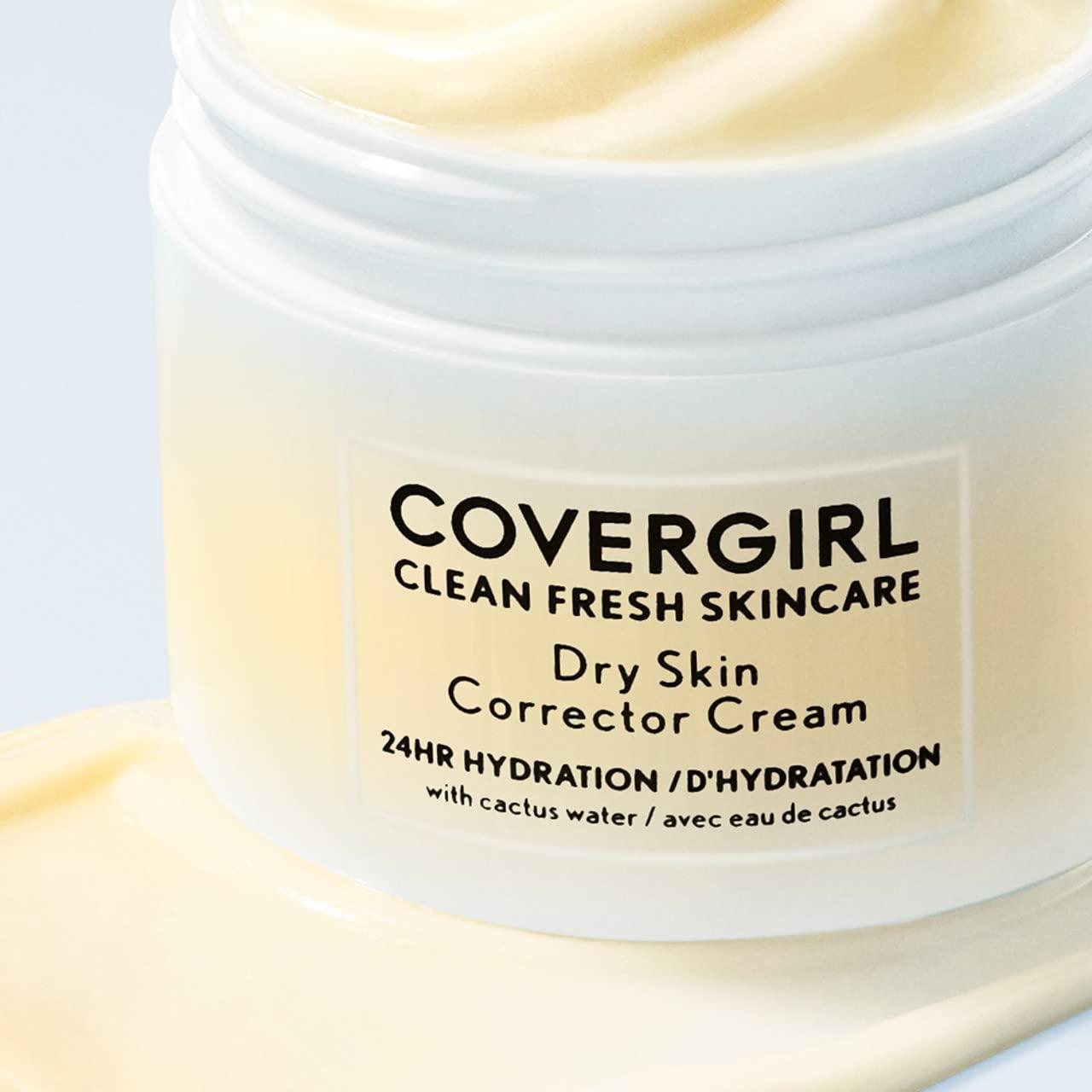imageCOVERGIRL Clean Fresh Skincare Dry Skin Corrector Cream 20 Oz2 Ounce Pack of 36