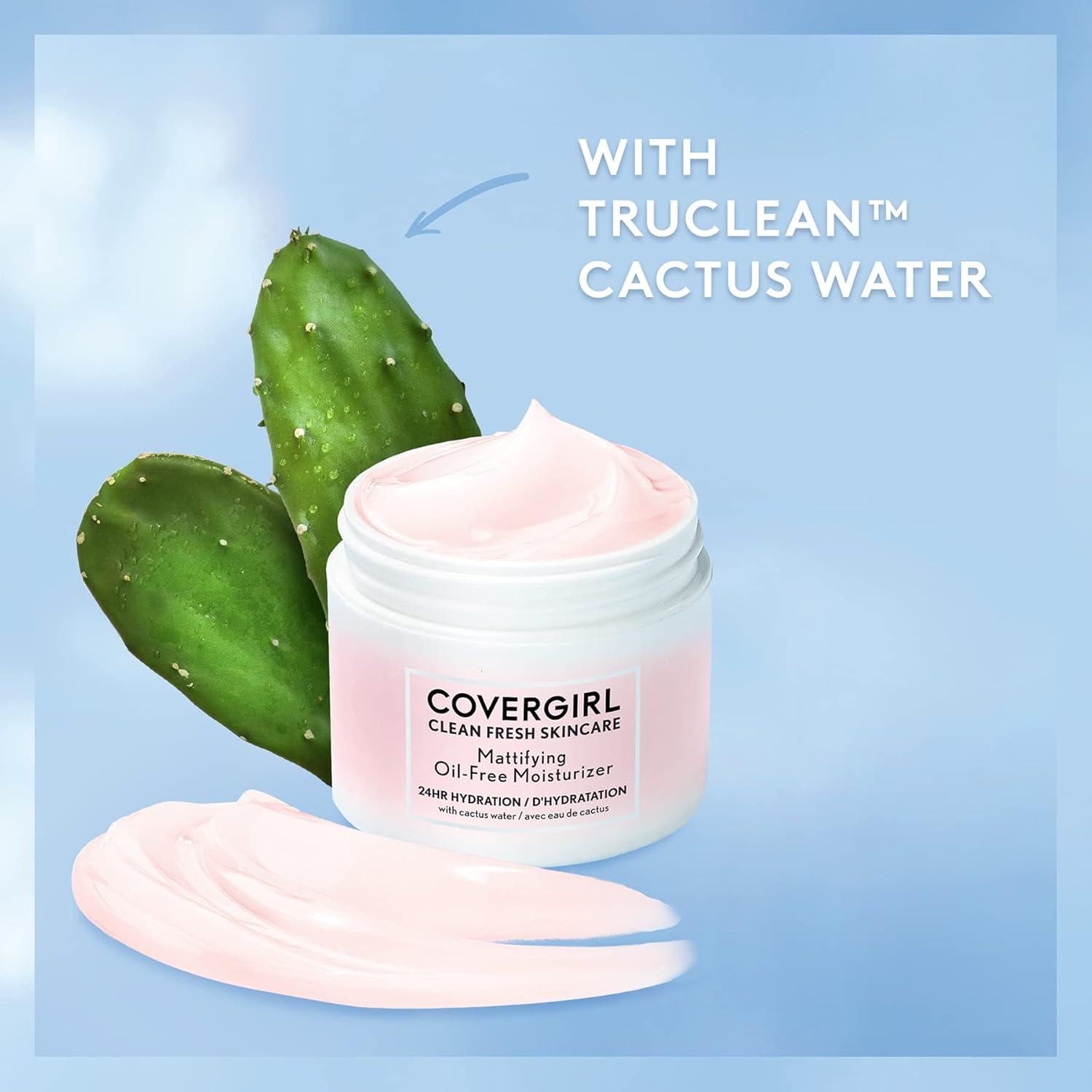 imageCOVERGIRL Clean Fresh Skincare Mattifying OilFree Moisturizer 20 OzMattifying OilFree Moisturizer