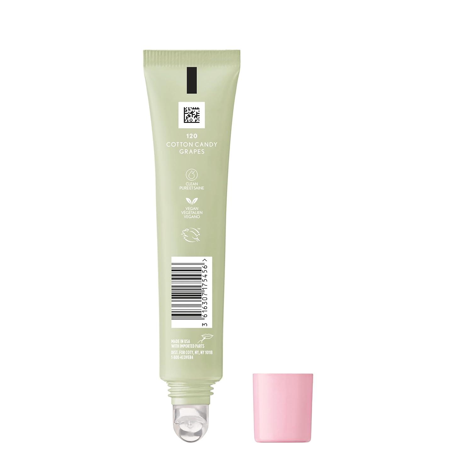 imageCOVERGIRL Clean Fresh Squishy Glaze Lip Butter Balm Flavored NonSticky with Vitamin E amp Shea Butter 120 Cotton Candy Grapes Sheer Mint120 Cotton Candy Grapes Sheer Mint
