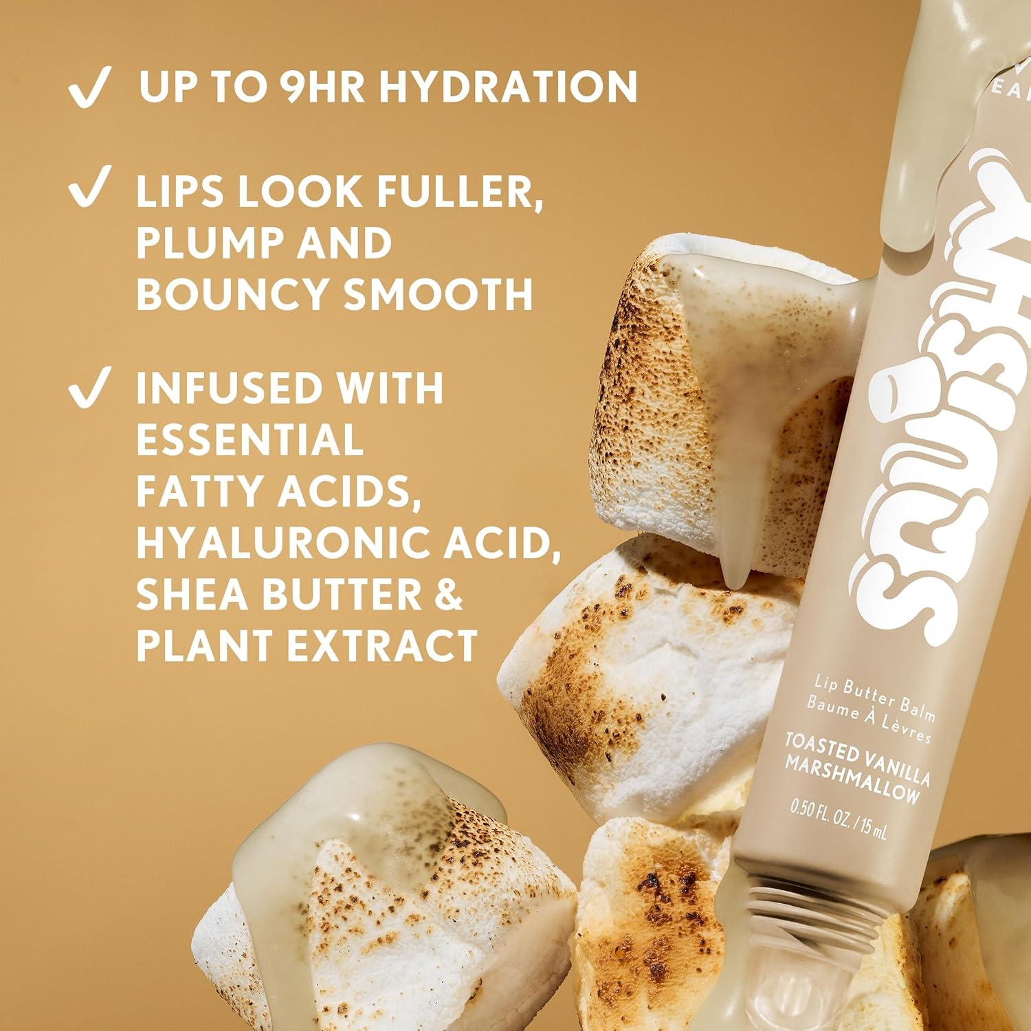 imageCOVERGIRL Clean Fresh Squishy Glaze Lip Butter Balm Flavored NonSticky with Vitamin E amp Shea Butter 120 Cotton Candy Grapes Sheer Mint140 Toasted Vanilla Sheer Beige
