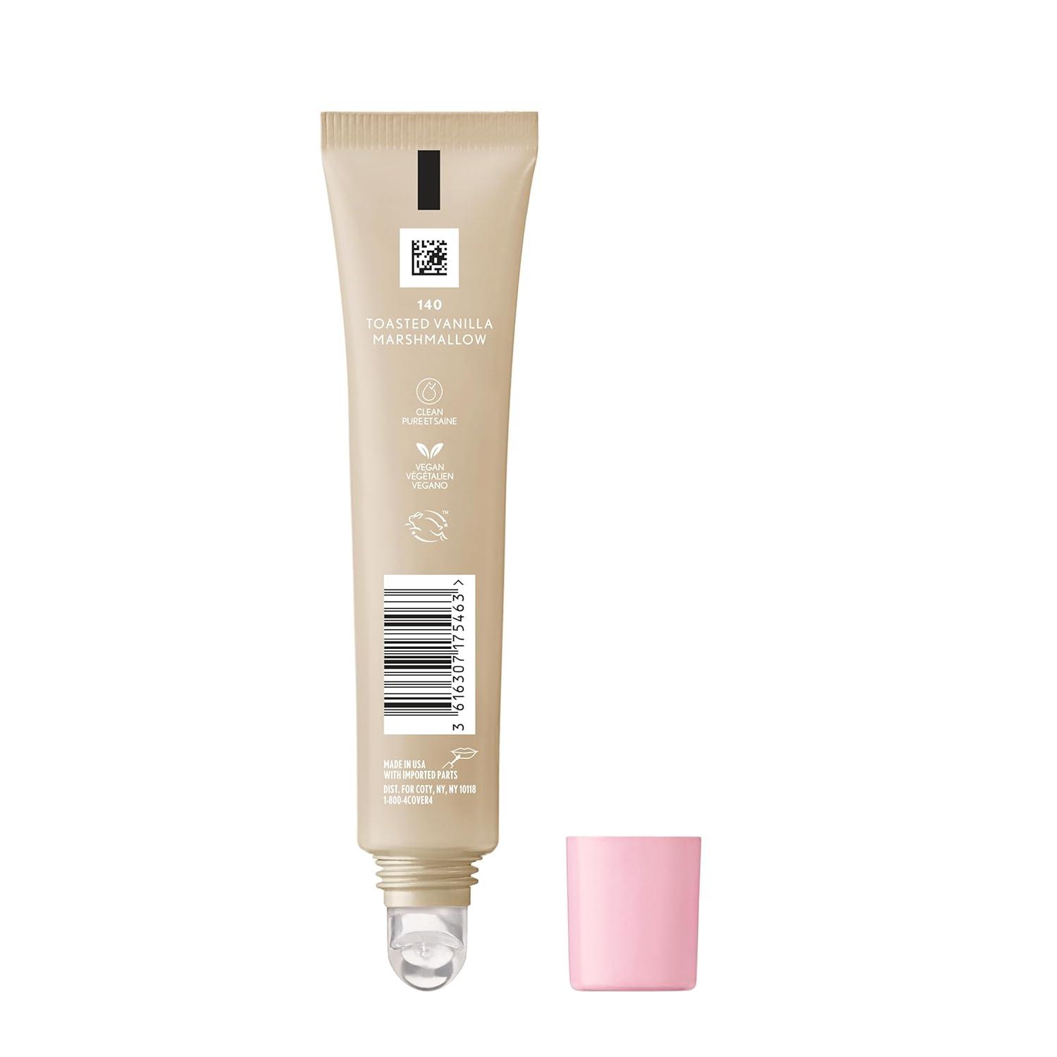 imageCOVERGIRL Clean Fresh Squishy Glaze Lip Butter Balm Flavored NonSticky with Vitamin E amp Shea Butter 120 Cotton Candy Grapes Sheer Mint140 Toasted Vanilla Sheer Beige