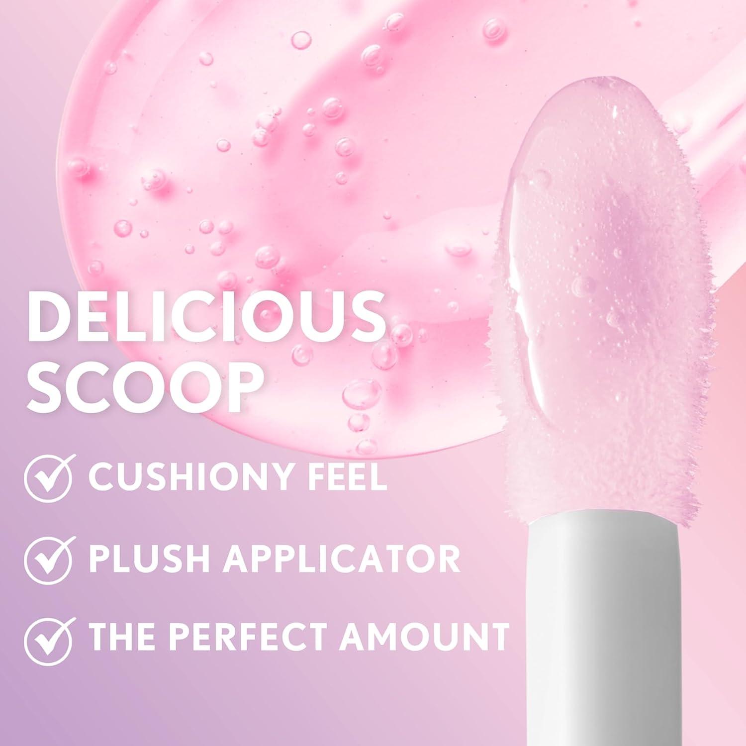 imageCOVERGIRL Clean Fresh Yummy Gloss Lip Gloss Sheer Natural Scents Vegan Formula Peach Out250 Peach Out