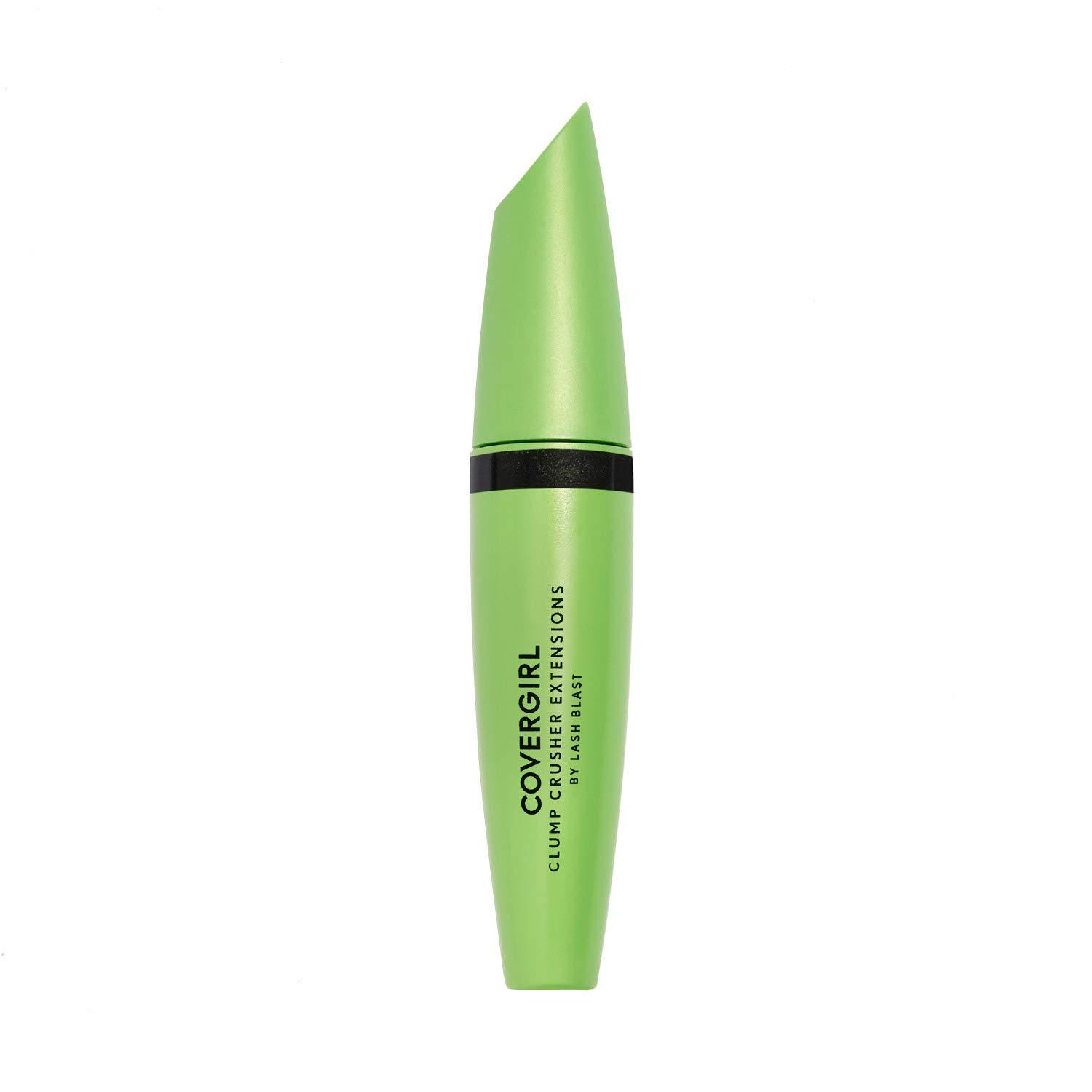 imageCOVERGIRL Clump Crusher Mascara 20X More Volume Double Sided Brush LongLasting Wear 800 Very Black Pack of 1840 Very Black Extensions