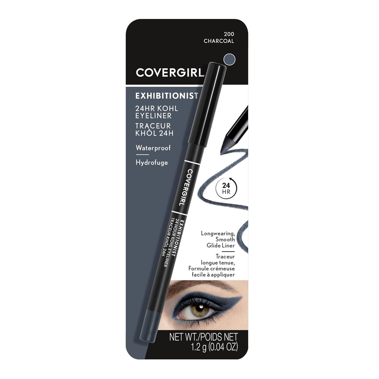 imageCOVERGIRL Exhibitionist 24Hour Kohl Eyeliner Rich Brown 004 Ounce Pack of 1CHARCOAL