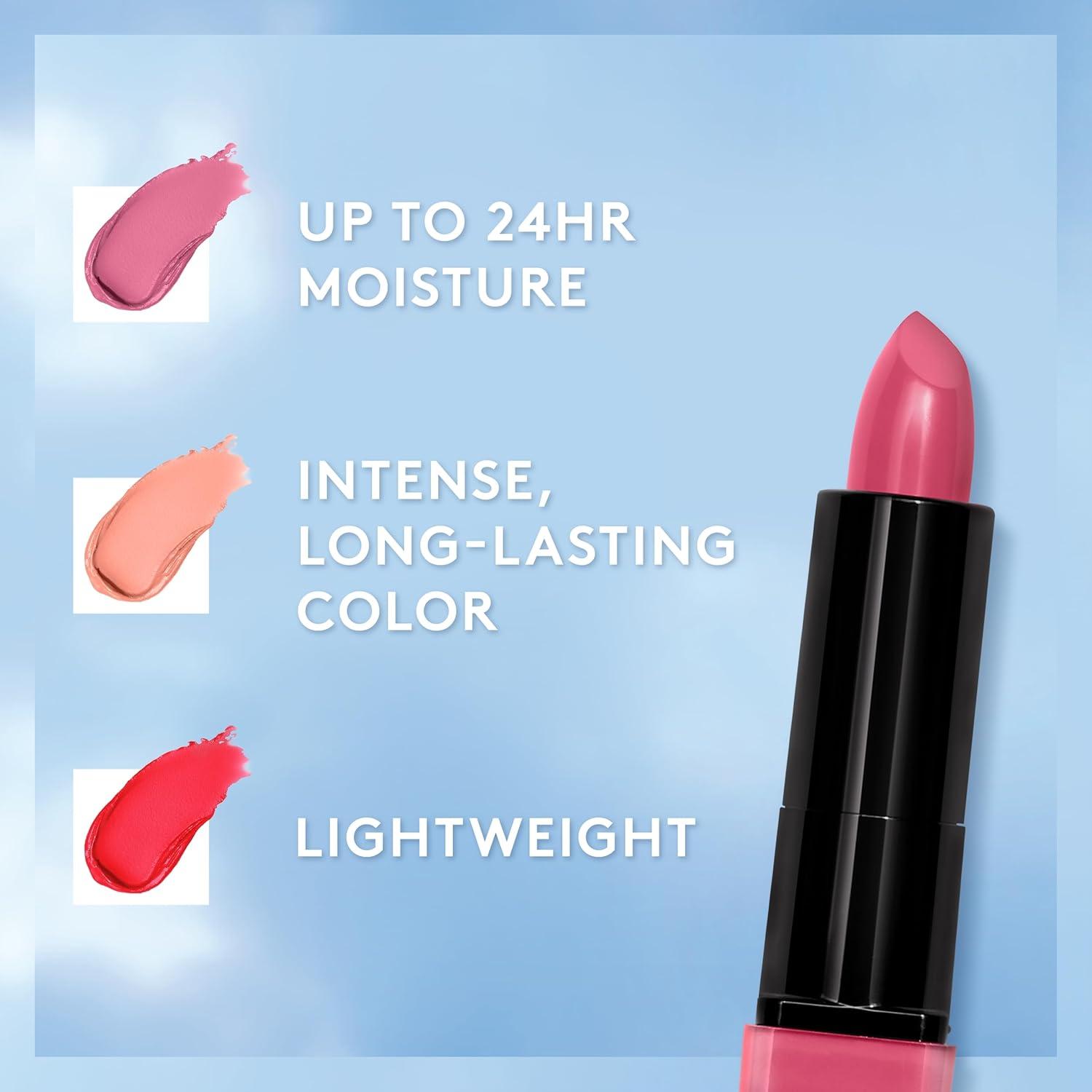 imageCOVERGIRL Exhibitionist Lipstick Cream Sweetheart Blush 390 Lipstick Tube 012 OZ Pack of 1Bloodshot