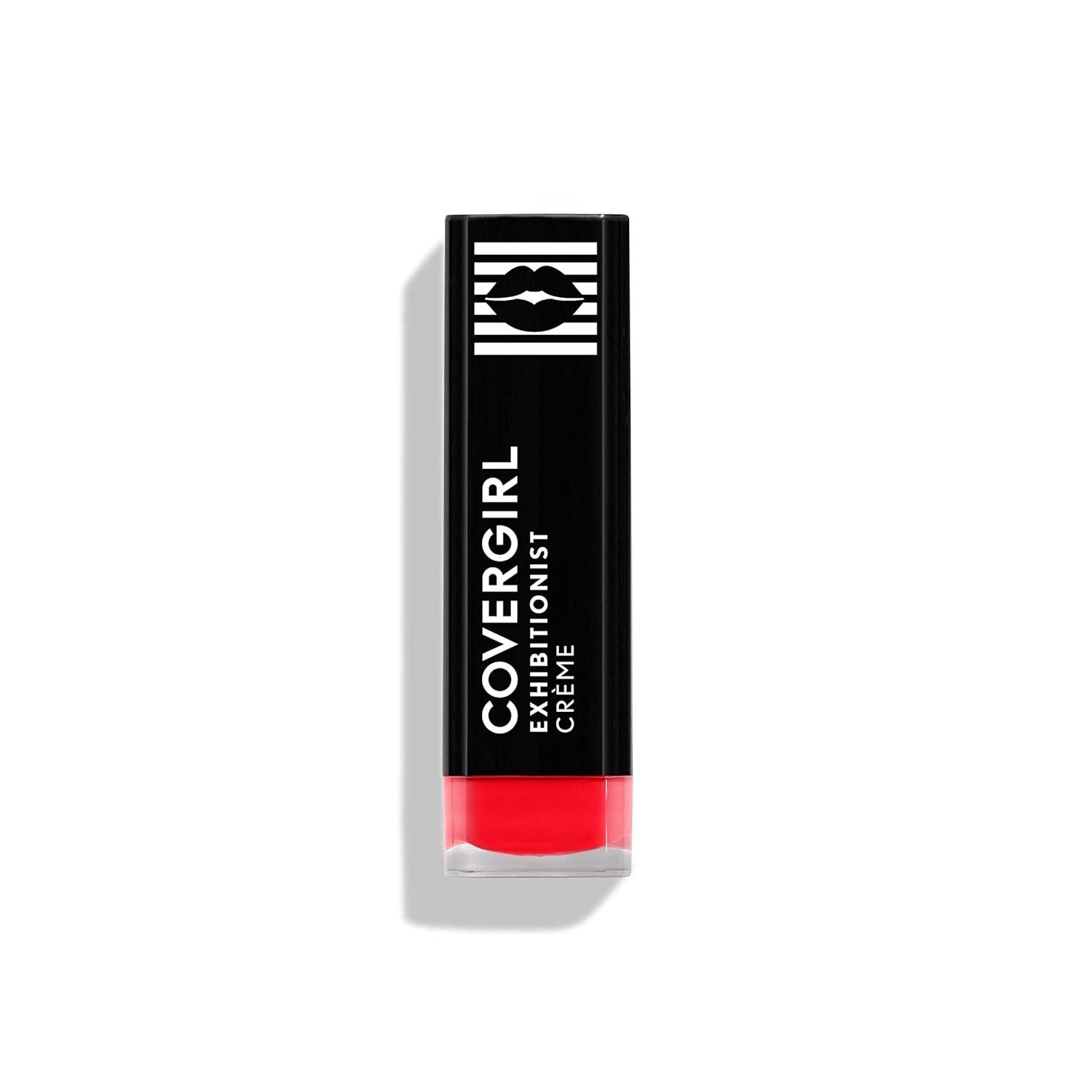 imageCOVERGIRL Exhibitionist Lipstick Cream Sweetheart Blush 390 Lipstick Tube 012 OZ Pack of 1Lit a Fire