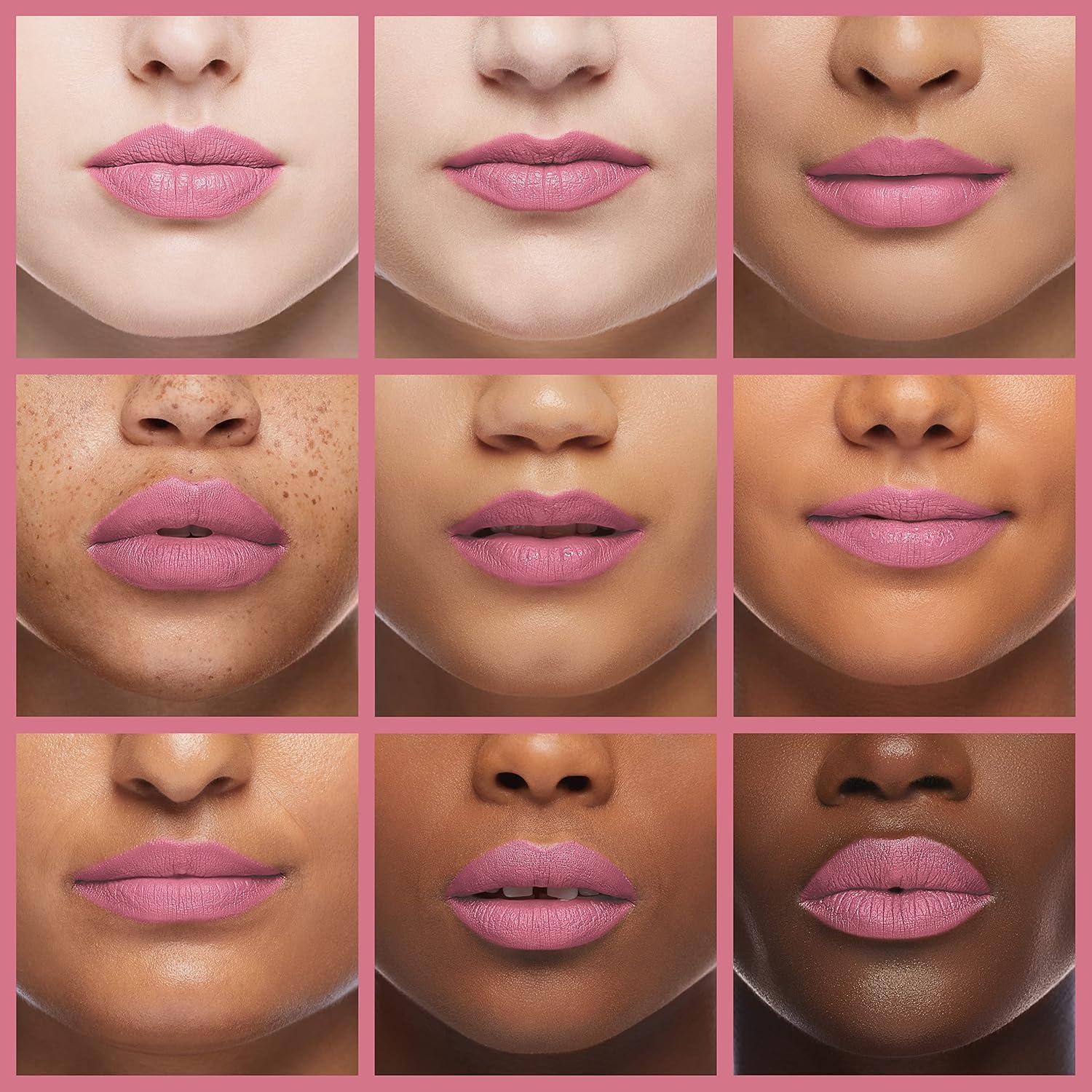 imageCOVERGIRL Exhibitionist Lipstick Cream Sweetheart Blush 390 Lipstick Tube 012 OZ Pack of 1Pink Sherbet