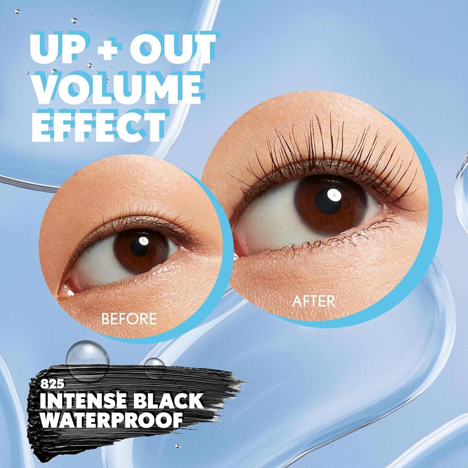 imageCOVERGIRL Eye Enhancer 3D Waterproof Mascara Volumizing SmudgeProof 835 Dark Chocolate825 Intense Black Waterproof