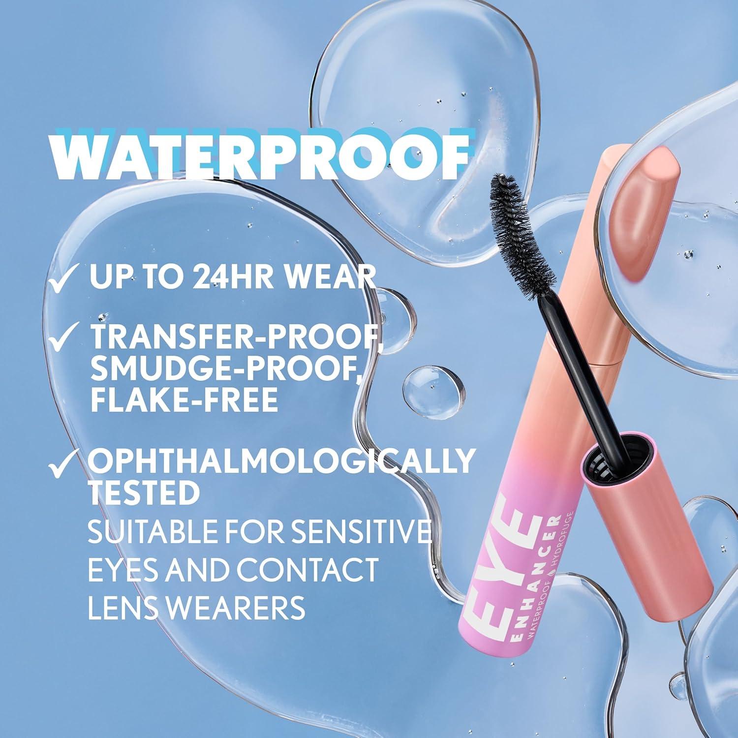 imageCOVERGIRL Eye Enhancer 3D Waterproof Mascara Volumizing SmudgeProof 835 Dark Chocolate825 Intense Black Waterproof