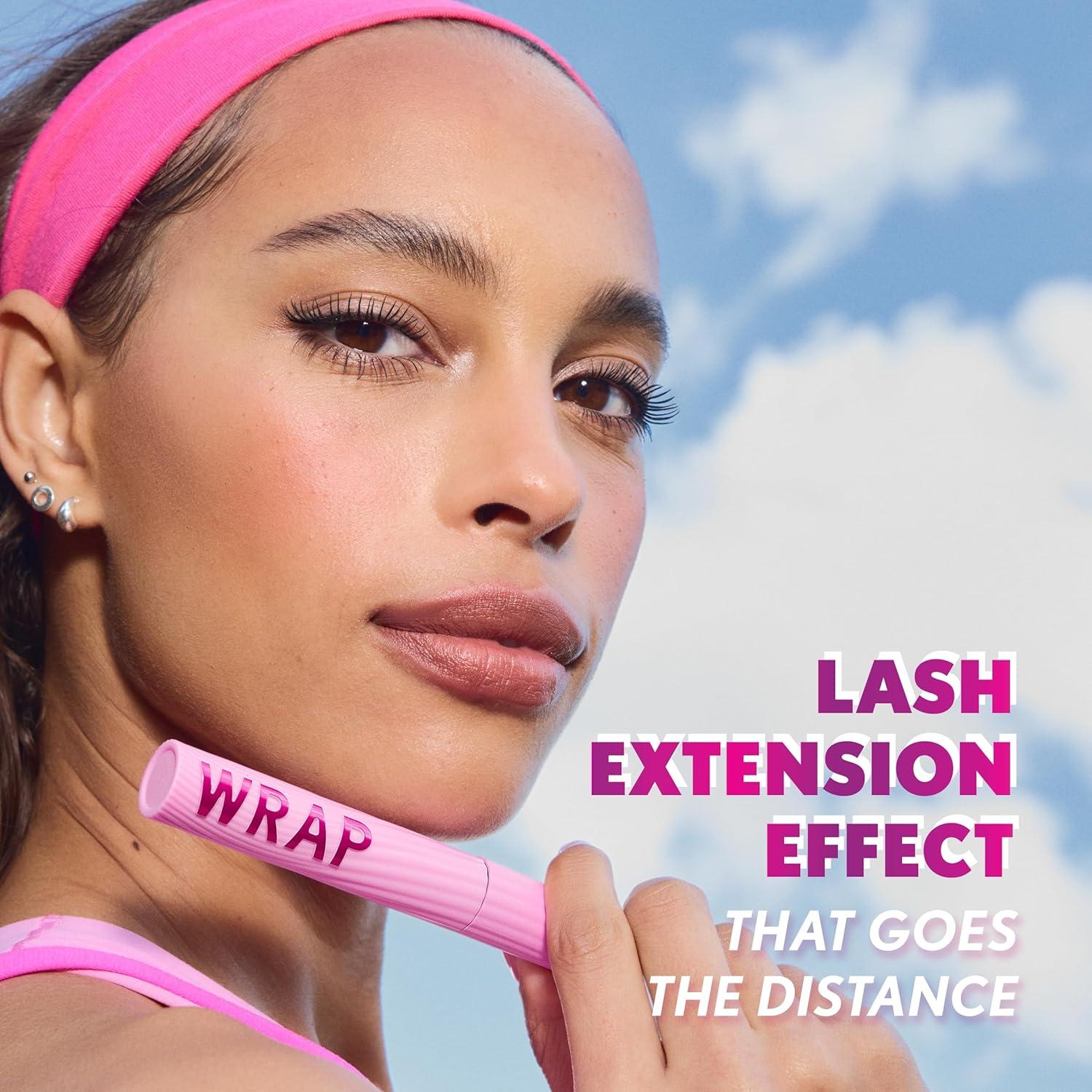 imageCOVERGIRL Eye Enhancer Wrap Tubing Mascara 30Hour Wear Visible Length Tapered Wand Effortless Removal Vegan Formula 800 Max Motion Black Intense Black810 Espresso Energy Brown