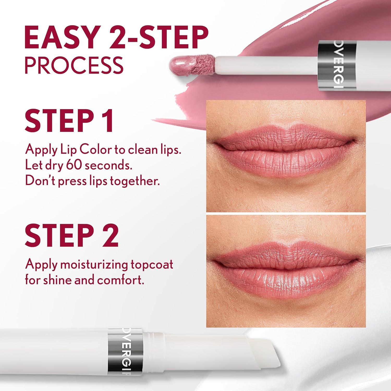 imageCOVERGIRL Outlast AllDay Lip Color With Topcoat 005 AllStar010 Sugey Girl