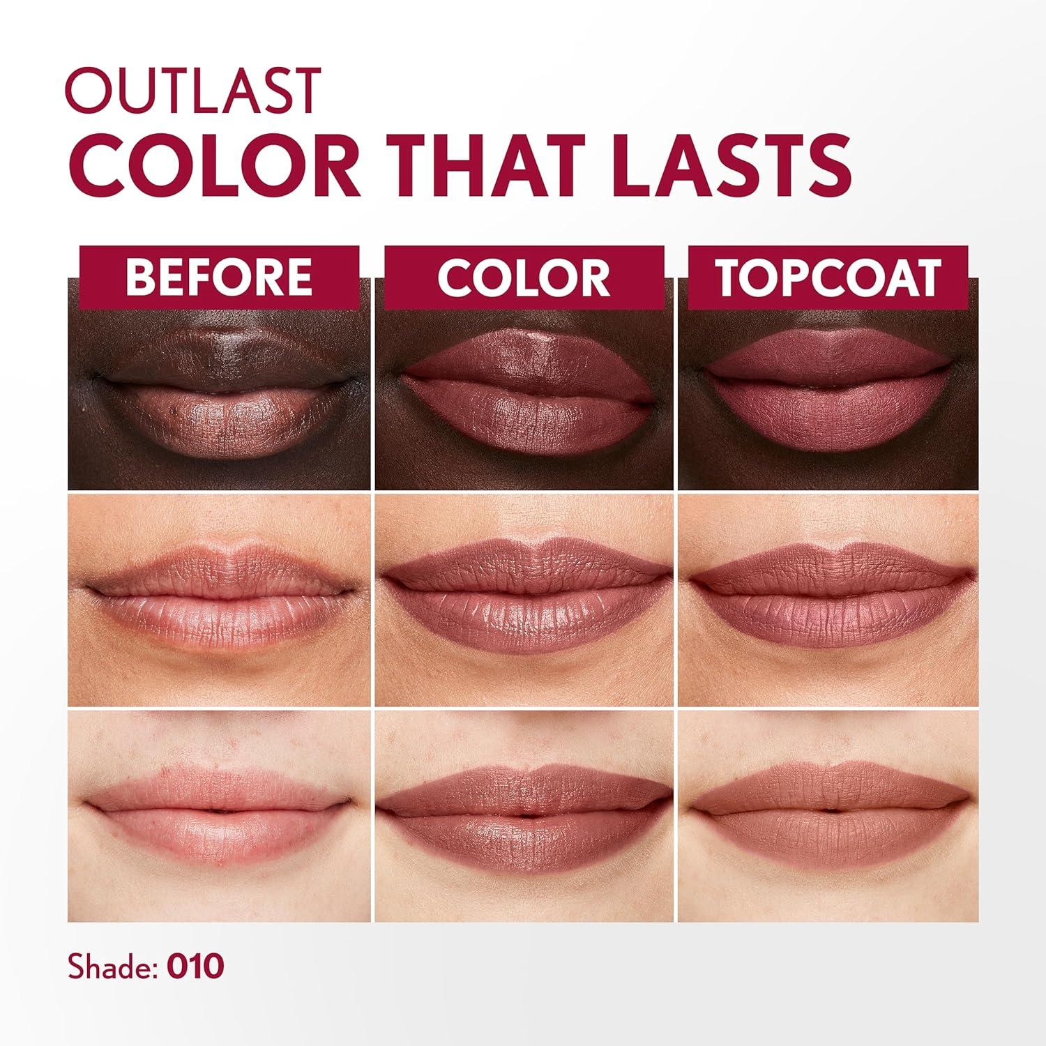 imageCOVERGIRL Outlast AllDay Lip Color With Topcoat 005 AllStar010 Sugey Girl