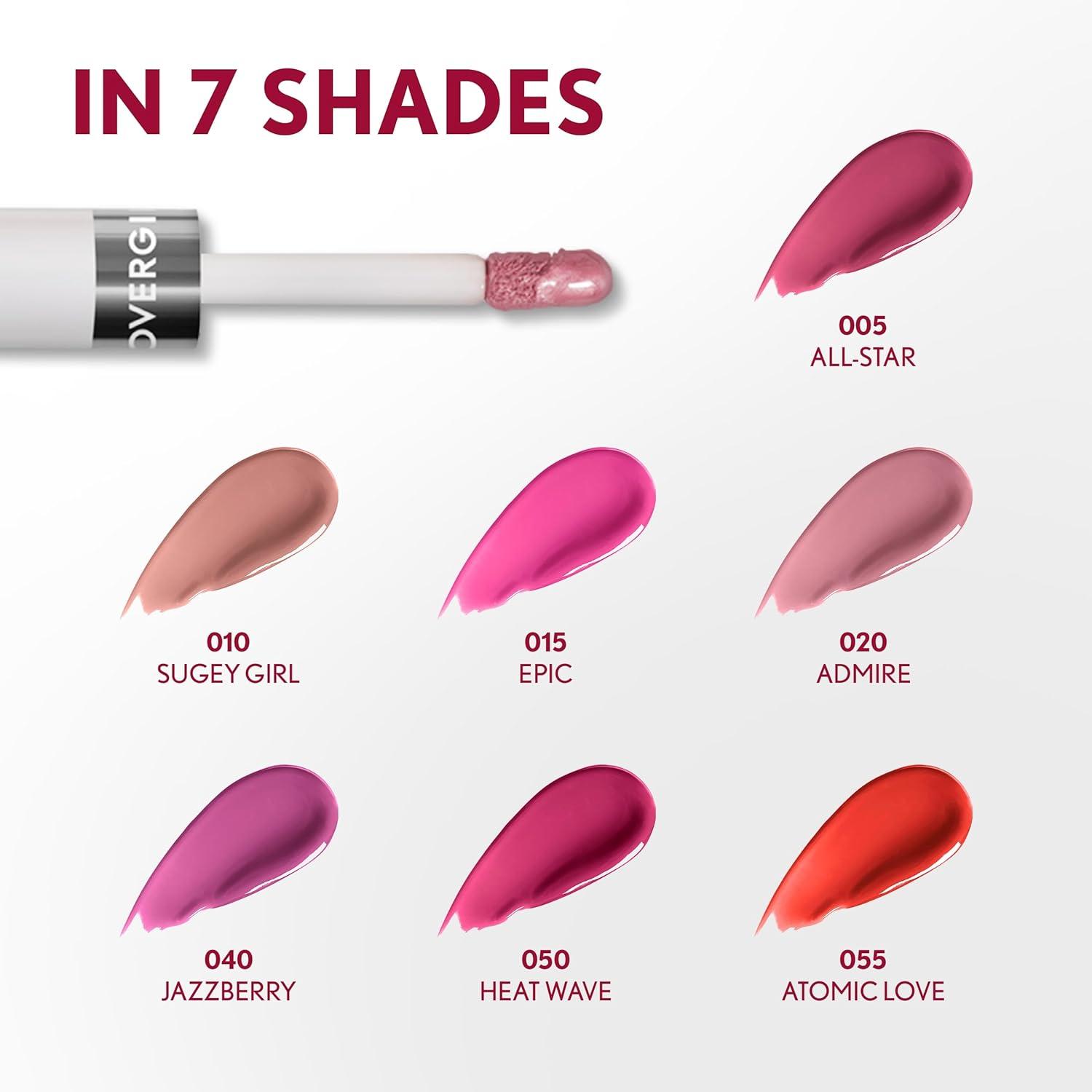 imageCOVERGIRL Outlast AllDay Lip Color With Topcoat 005 AllStar040 Jazzberry