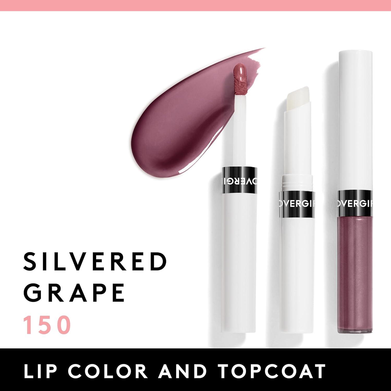 imageCOVERGIRL Outlast AllDay Lip Color With Topcoat 005 AllStar150 Silvered Grape