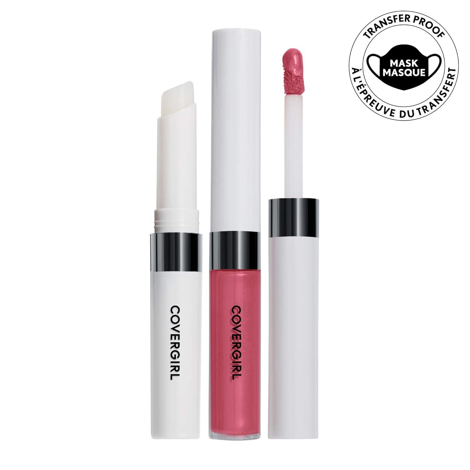 imageCOVERGIRL Outlast AllDay Lip Color With Topcoat 005 AllStar530 Dusty Rose