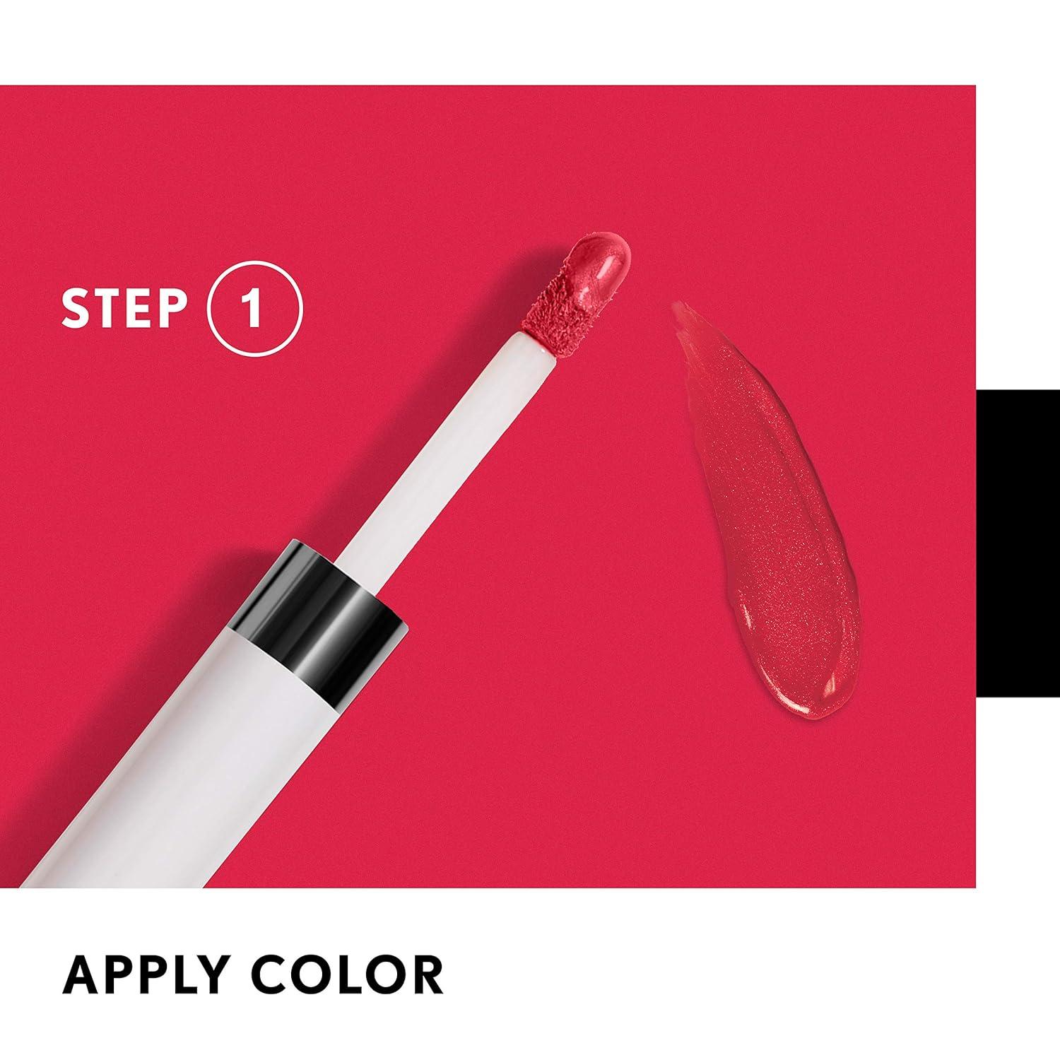 imageCOVERGIRL Outlast AllDay Lip Color With Topcoat 005 AllStar760 Twilight Coffee