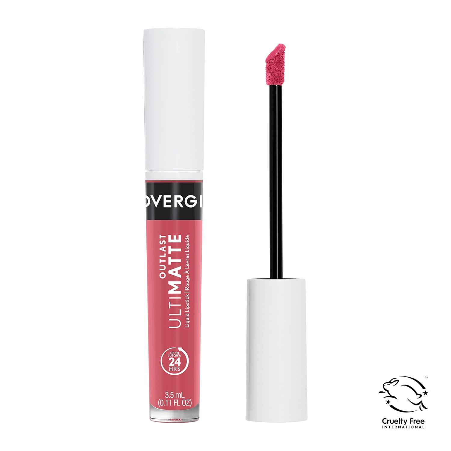 imageCOVERGIRL Outlast Ultimatte One Step Liquid Lip Color Very Sancerre Very Sancerre 011 Fl OunceBeso Rosa