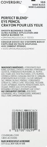 imageCOVERGIRL Perfect Blend Eyeliner Pencil Smoky Taupe 2 Count100 Basic Black
