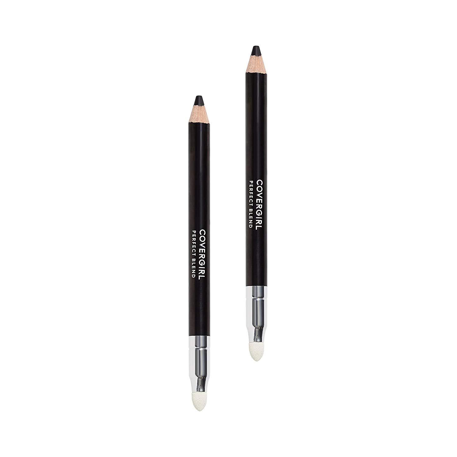 imageCOVERGIRL Perfect Blend Eyeliner Pencil Smoky Taupe 2 Count100 Basic Black