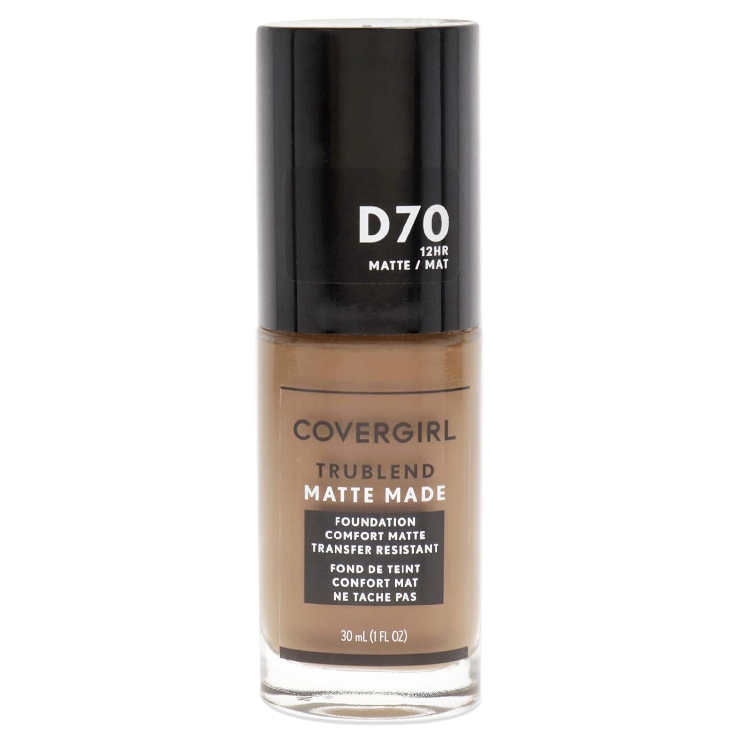 imageCOVERGIRL TruBlend Matte Made Liquid Foundation Cappuccino 1 Fl Oz Pack of 1CAPPUCCINO