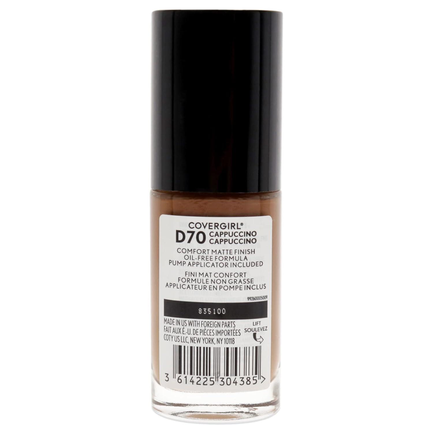 imageCOVERGIRL TruBlend Matte Made Liquid Foundation Cappuccino 1 Fl Oz Pack of 1CAPPUCCINO