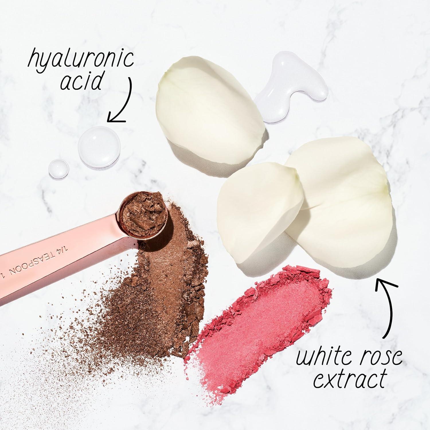 imageCOVERGIRL TruBlend Skin Enhancer Baked Luminous Bronzer with Hyaluronic Acid amp White Rose Extract Blends Seamlessly 330 Sweet Espresso Deep Bronze with Gold Swirls430 Berry Punch