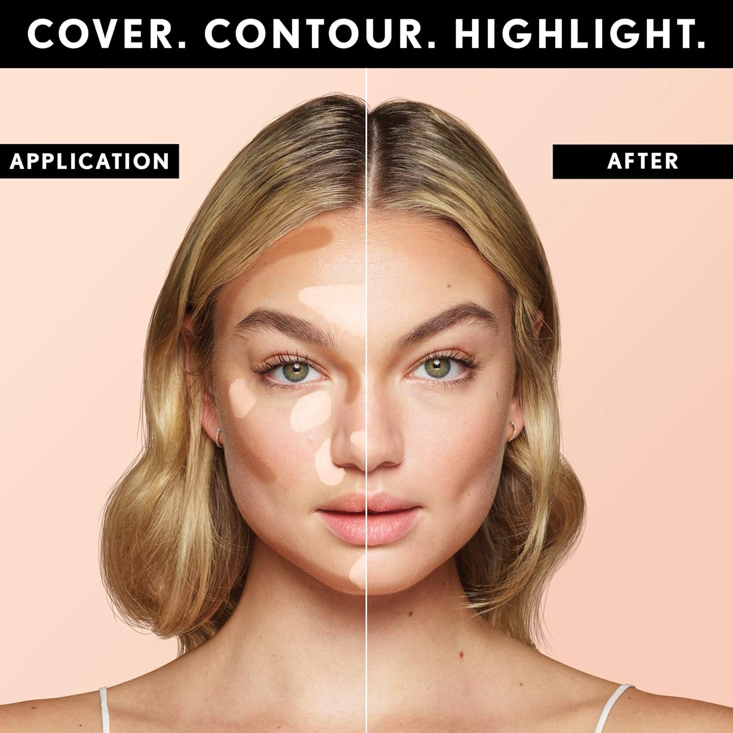 imageCOVERGIRL TruBlend Undercover Concealer Buildable Full Coverage 24Hour Wear Matte Finish M100 Golden NaturalT500 Natural Tan