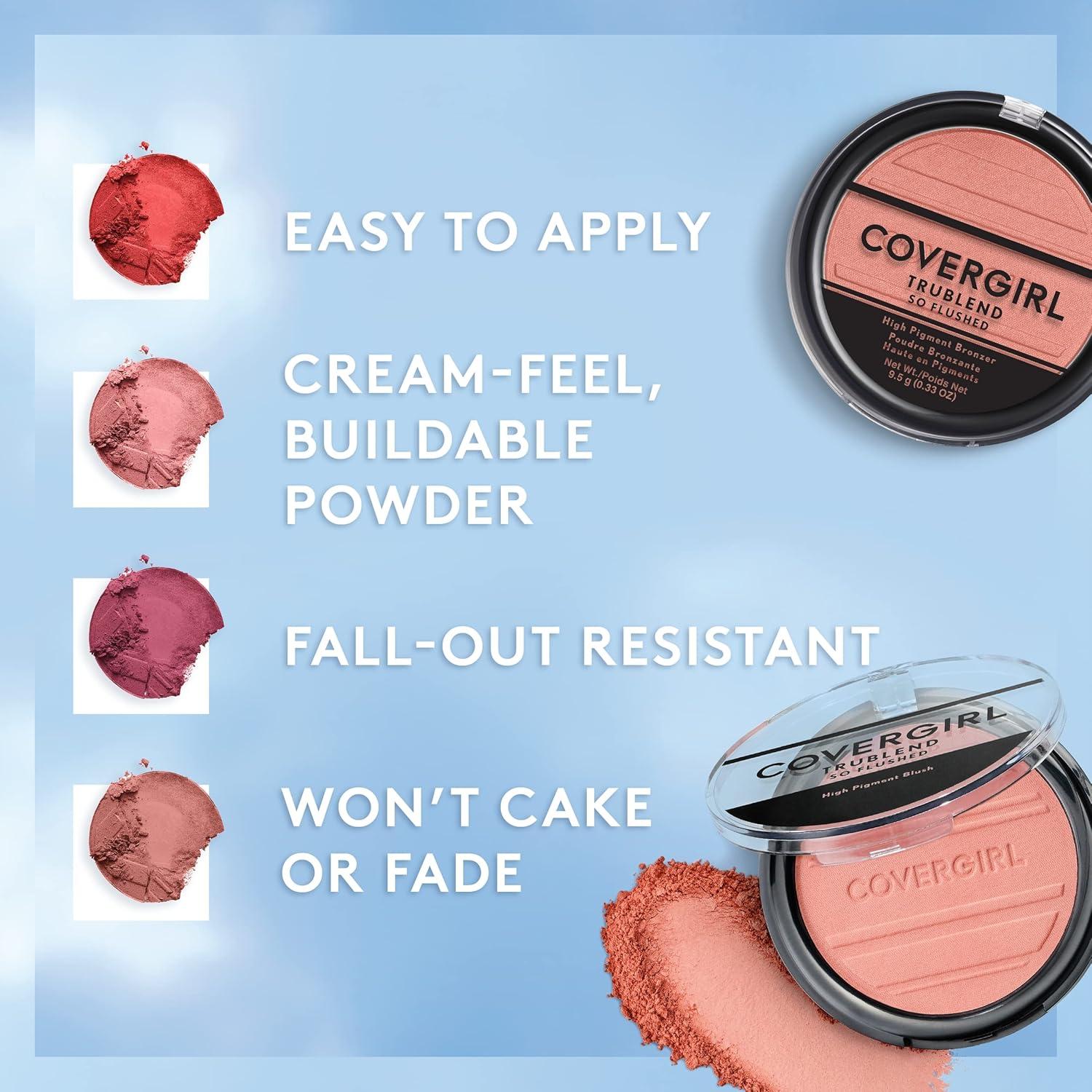 imageCOVERGIRL Trublend So Flushed High Pigment Blush Love Me 033 Oz320 Love Me