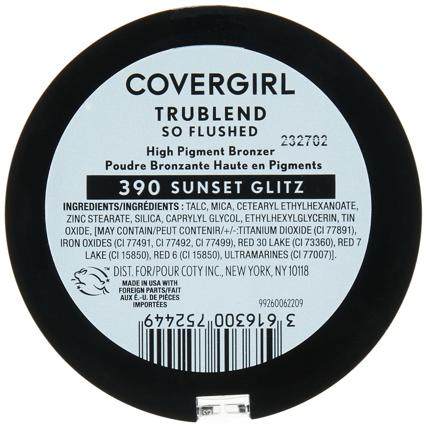 imageCOVERGIRL Trublend So Flushed High Pigment Blush Love Me 033 Oz390 Sunset Glitz