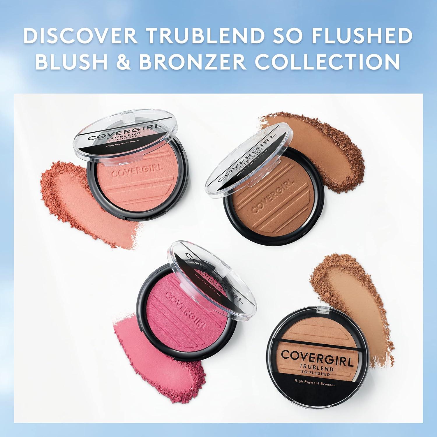 imageCOVERGIRL Trublend So Flushed High Pigment Blush Love Me 033 Oz400 Ebony