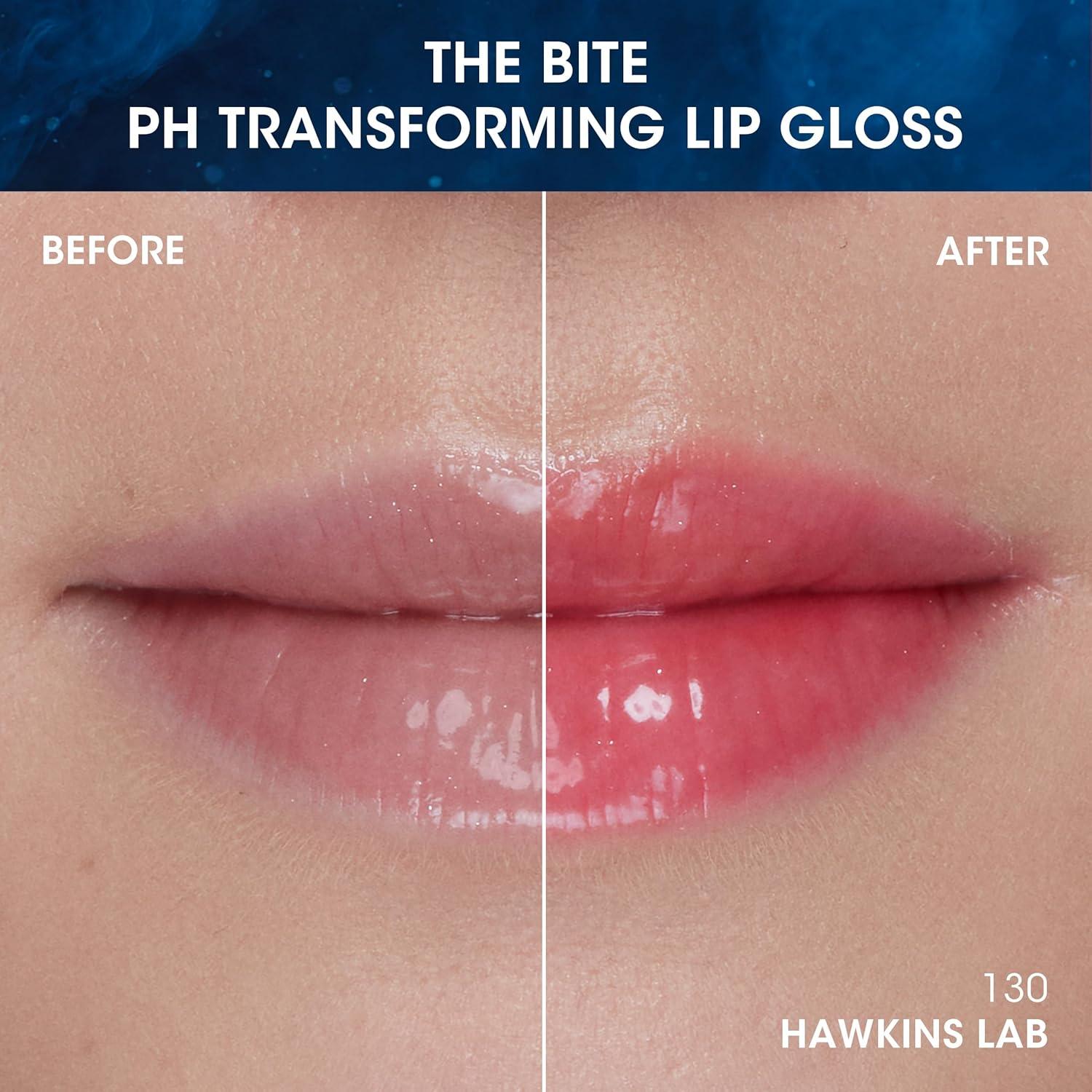 imageCOVERGIRL x STRANGER THINGS The Bite PH Transforming Lip Gloss 130 Hawkins Lab
