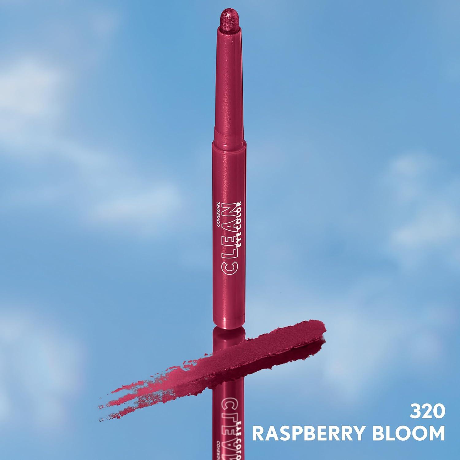 imageCoverGirl Clean Eye Color Golden Toffee Eyeshadow Sticks Ultra Creamy Formula Lightweight Buildable Formula Lasts All Day SmudgeProof 005ozRaspberry Bloom