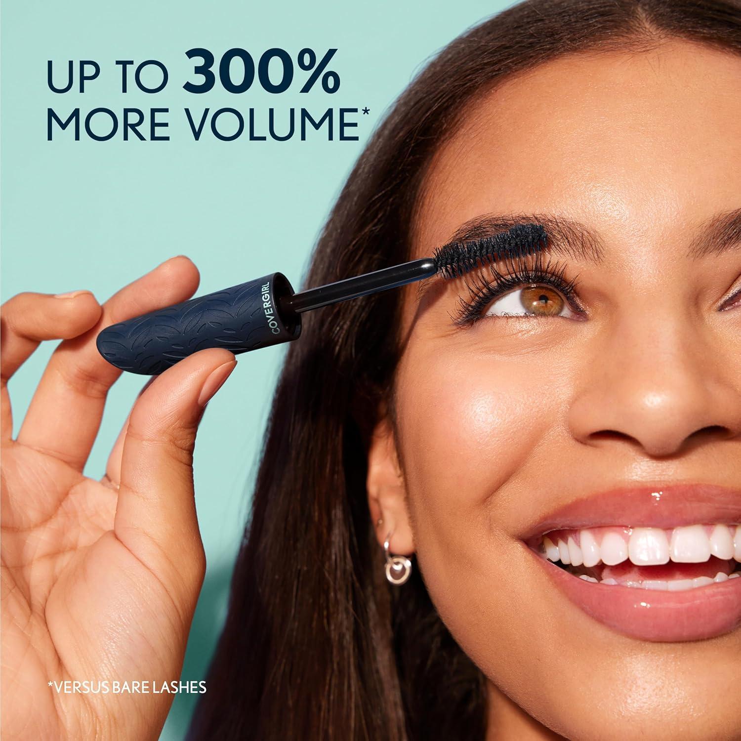 imageCoverGirl Lash Blast Cleantopia Mascara Extreme Black Frost Vegan Volumizing Sensitive Eyes No Smudge 032oz815 Brown