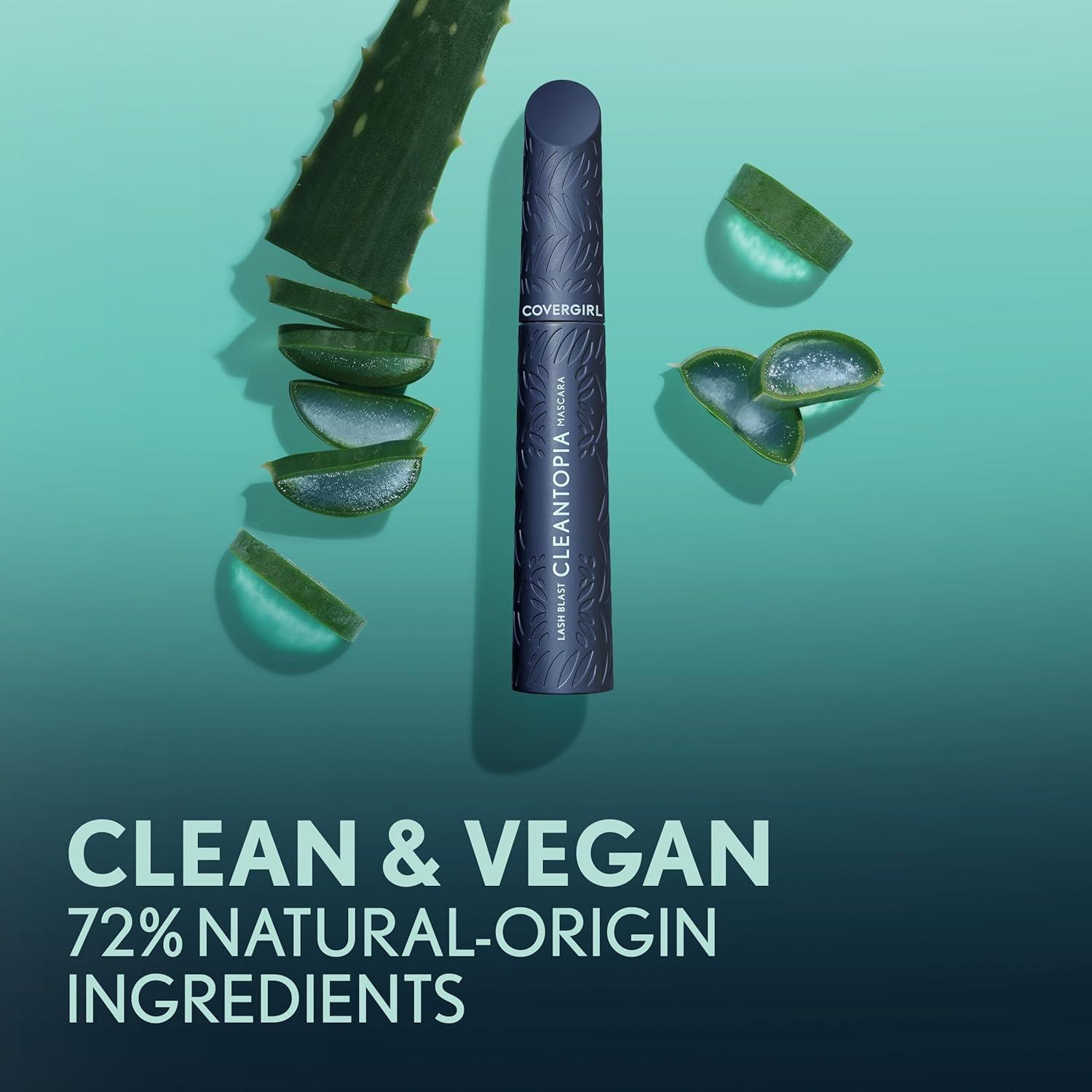imageCoverGirl Lash Blast Cleantopia Mascara Extreme Black Frost Vegan Volumizing Sensitive Eyes No Smudge 032oz820 Ultramarine Black