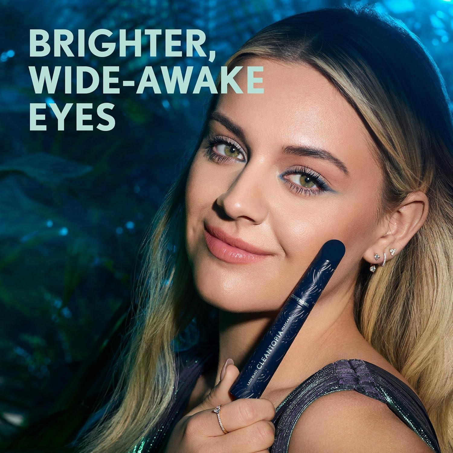 imageCoverGirl Lash Blast Cleantopia Mascara Extreme Black Frost Vegan Volumizing Sensitive Eyes No Smudge 032oz820 Ultramarine Black