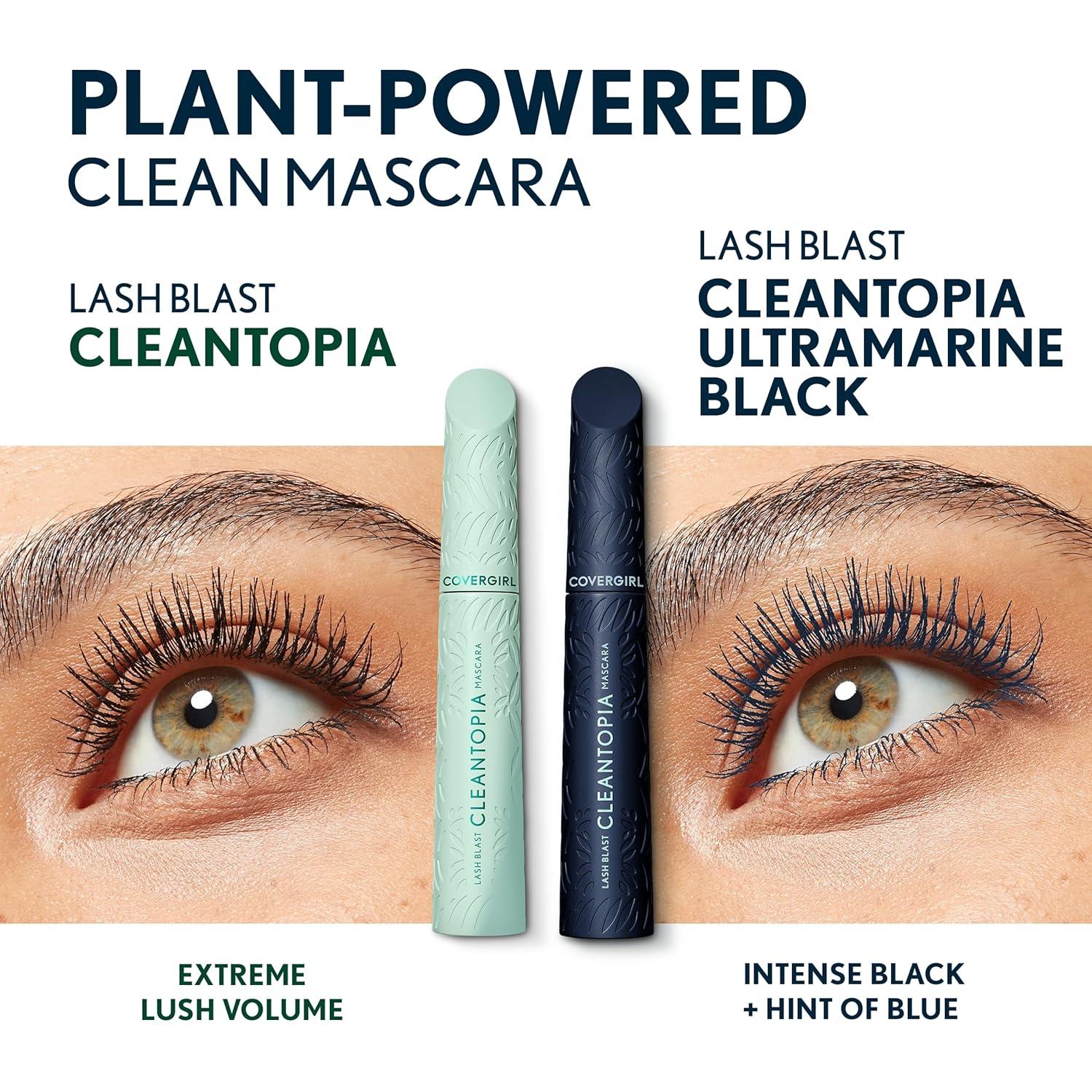 imageCoverGirl Lash Blast Cleantopia Mascara Extreme Black Frost Vegan Volumizing Sensitive Eyes No Smudge 032oz820 Ultramarine Black