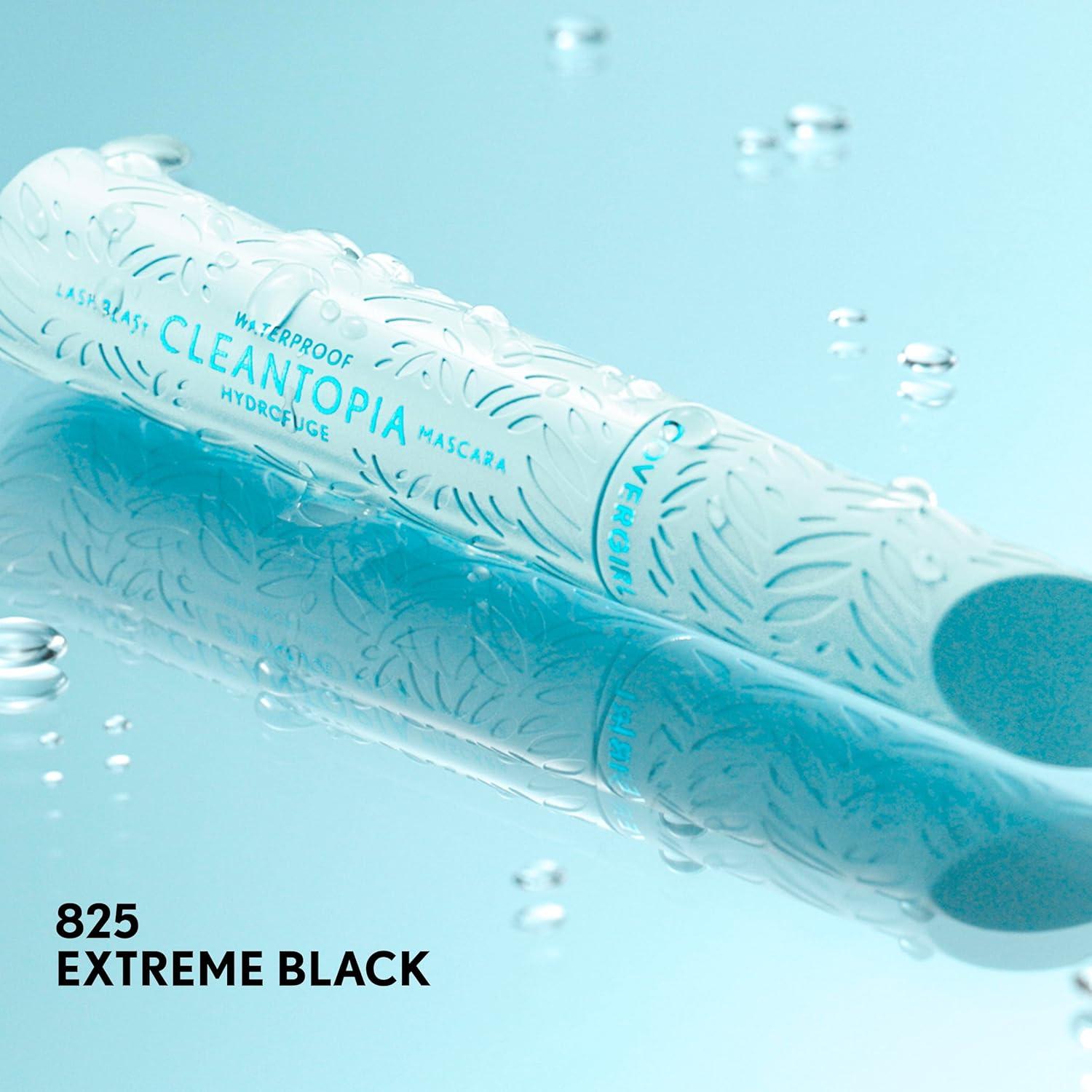 imageCoverGirl Lash Blast Cleantopia Mascara Extreme Black Frost Vegan Volumizing Sensitive Eyes No Smudge 032oz825 Extreme Black