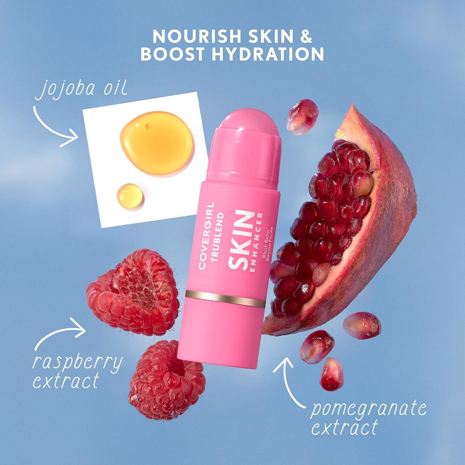 imageCoverGirl Trublend Skin Enhancer Highlighter Balm Stick 310 Moonlight Vegan Formula Easy to Use Glides on Effortlessly NonGreasy Doesnt Crease 021oz245 Toasted Chai