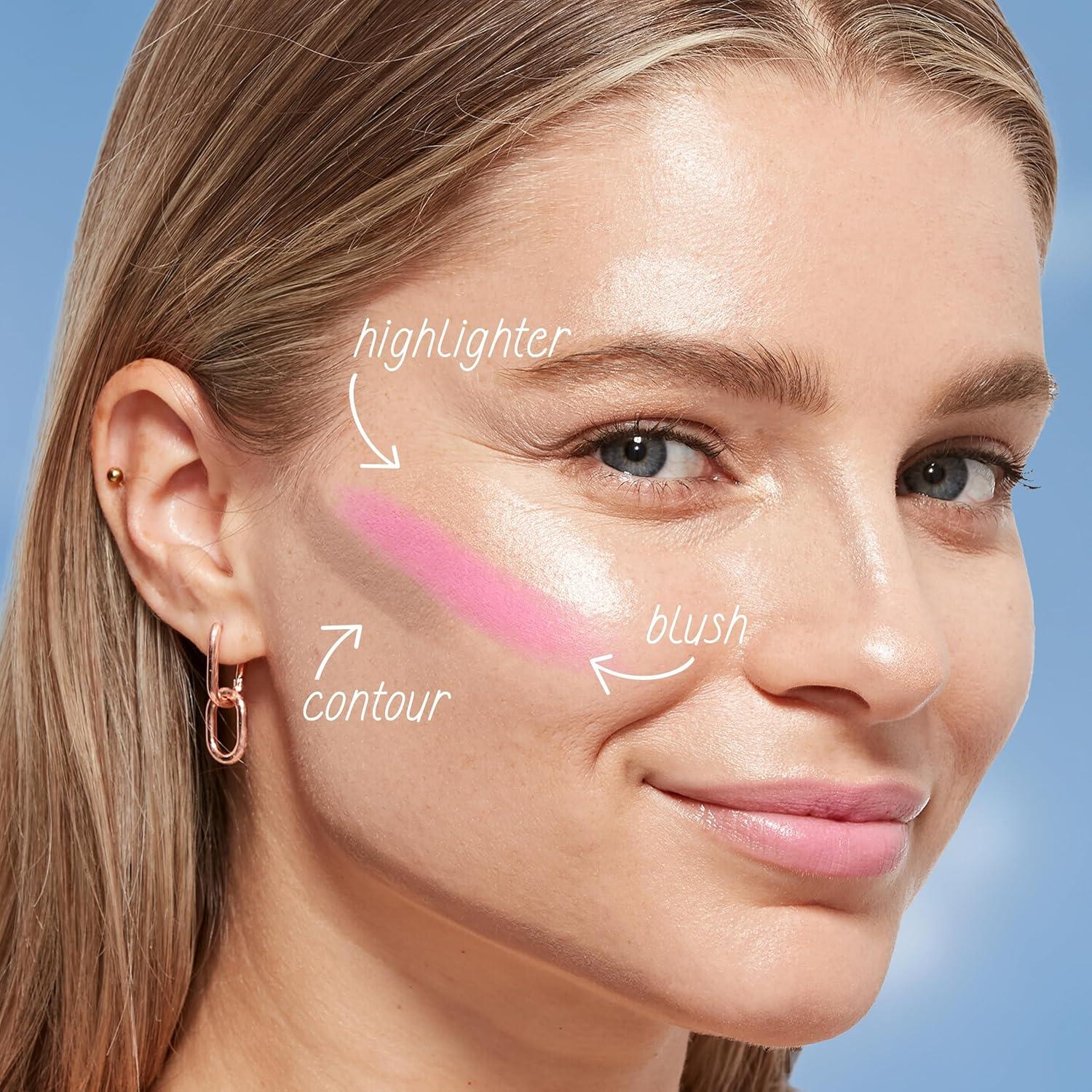 imageCoverGirl Trublend Skin Enhancer Highlighter Balm Stick 310 Moonlight Vegan Formula Easy to Use Glides on Effortlessly NonGreasy Doesnt Crease 021oz245 Toasted Chai