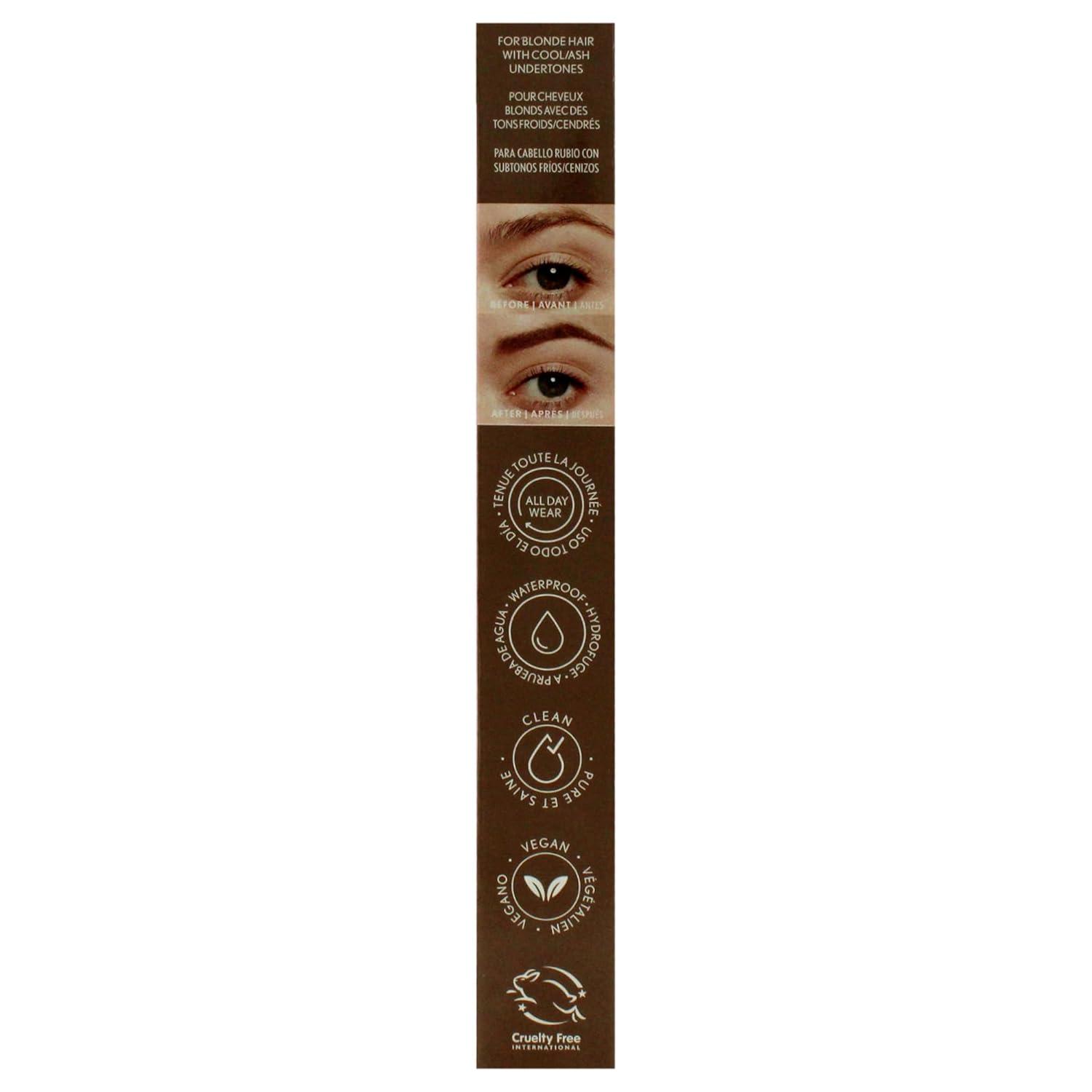 imageCovergirl Clean Fresh Brow Filler Pomade 200 Blonde Eyebrow Pencil UltraPrecise Tip Creamy Formula Highly Pigmented Soft Matte Finish Vegan Formula 0007ozBlonde