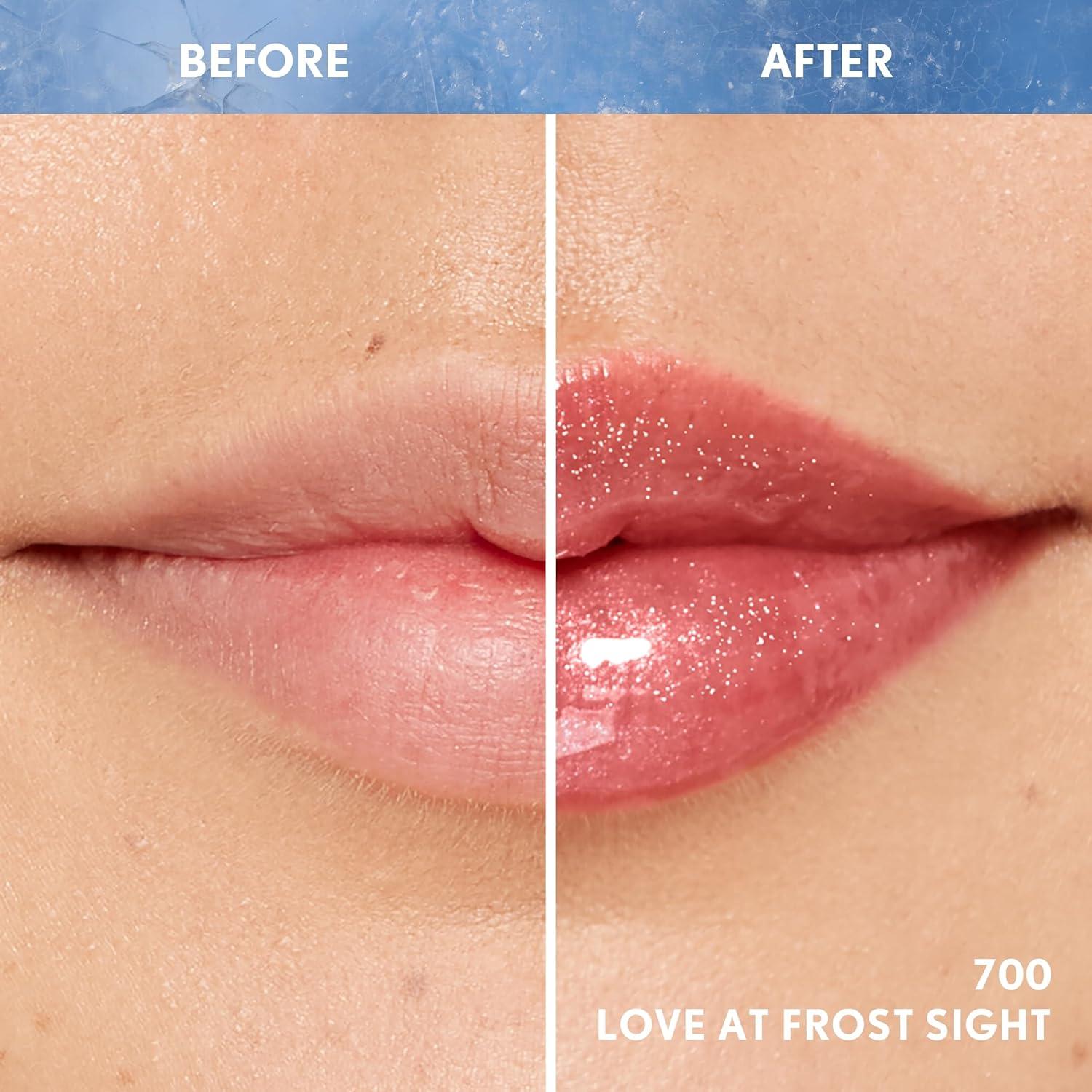 imageCovergirl Clean Fresh Yummy Plumper Lip Gloss 800 Minter Is Coming Plumper Gloss Shiny Vegan Formula Easy to Apply Minty Flavor 033ozPlumper 700 Love At Frost Sight