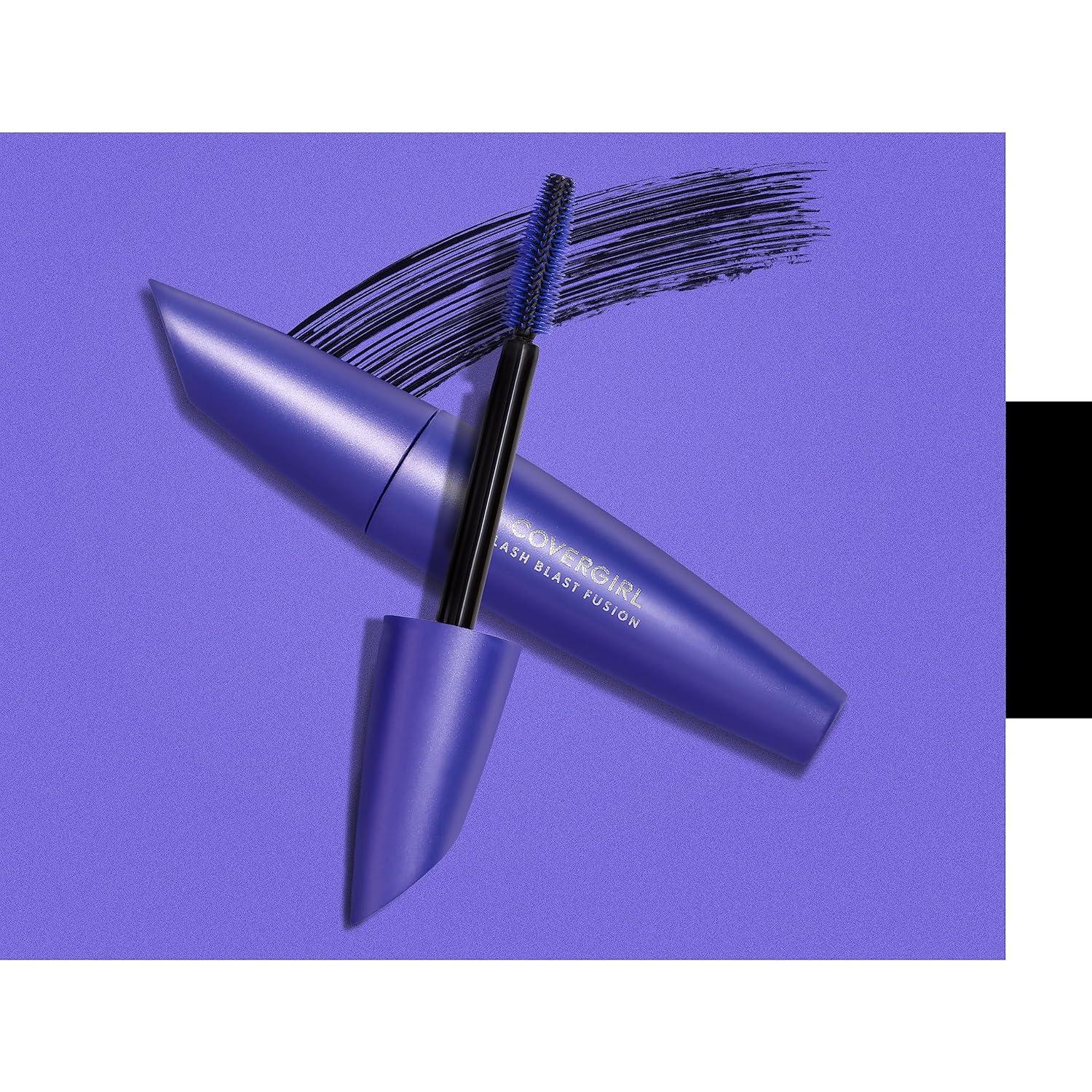 imageCovergirl Lash Blast Fusion Mascara Very Black890 Black Waterproof