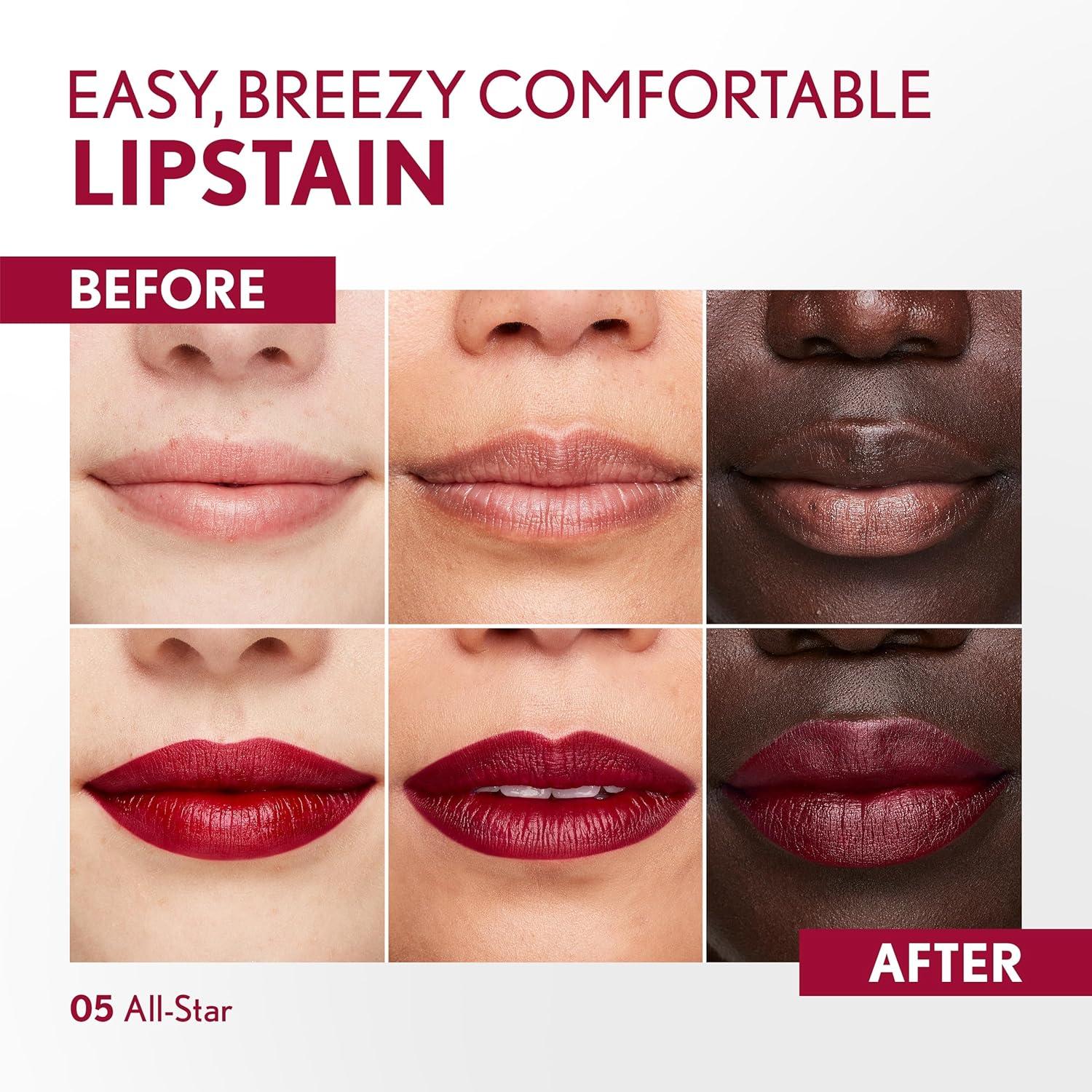 imageCovergirl Outlast 45 Brazen Raisin Lipstain Smooth Application Precise PenLike Tip TransferProof Satin Stained Finish Vegan Formula 006oz05 AllStar